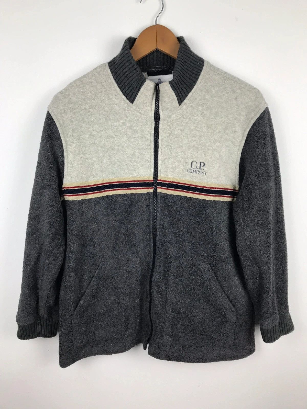 C.P. Company C.P Company Zip Up Fleece Jacket Size US M / EU 48-50 / 2 - 2 Thumbnail