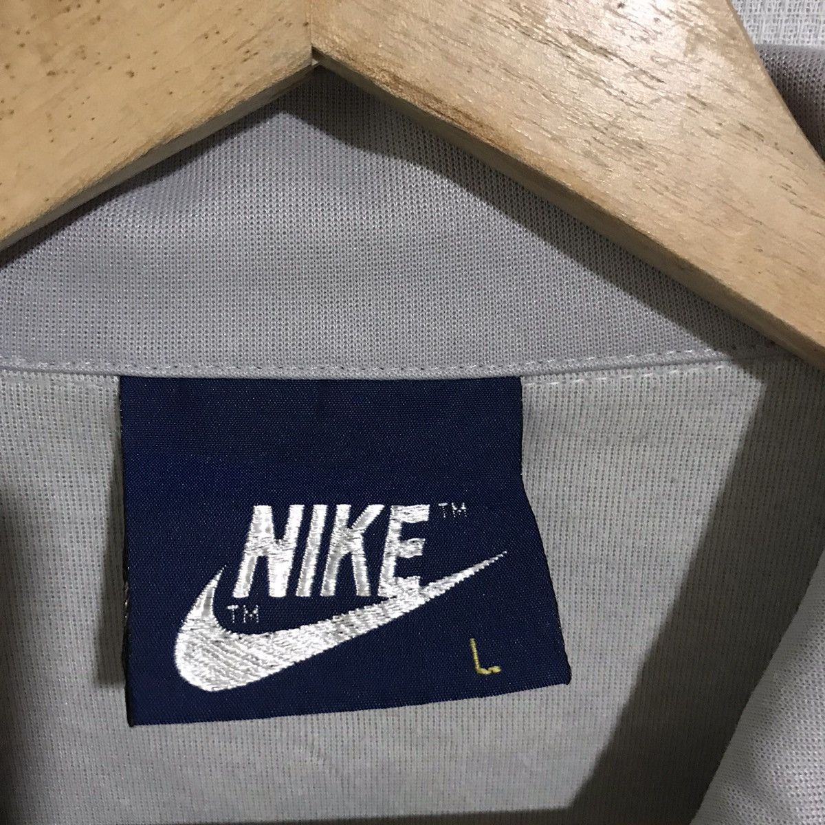 Nike × Vintage Vintage 80/90s nike blue tag track top Size US L / EU 52-54 / 3 - 4 Thumbnail