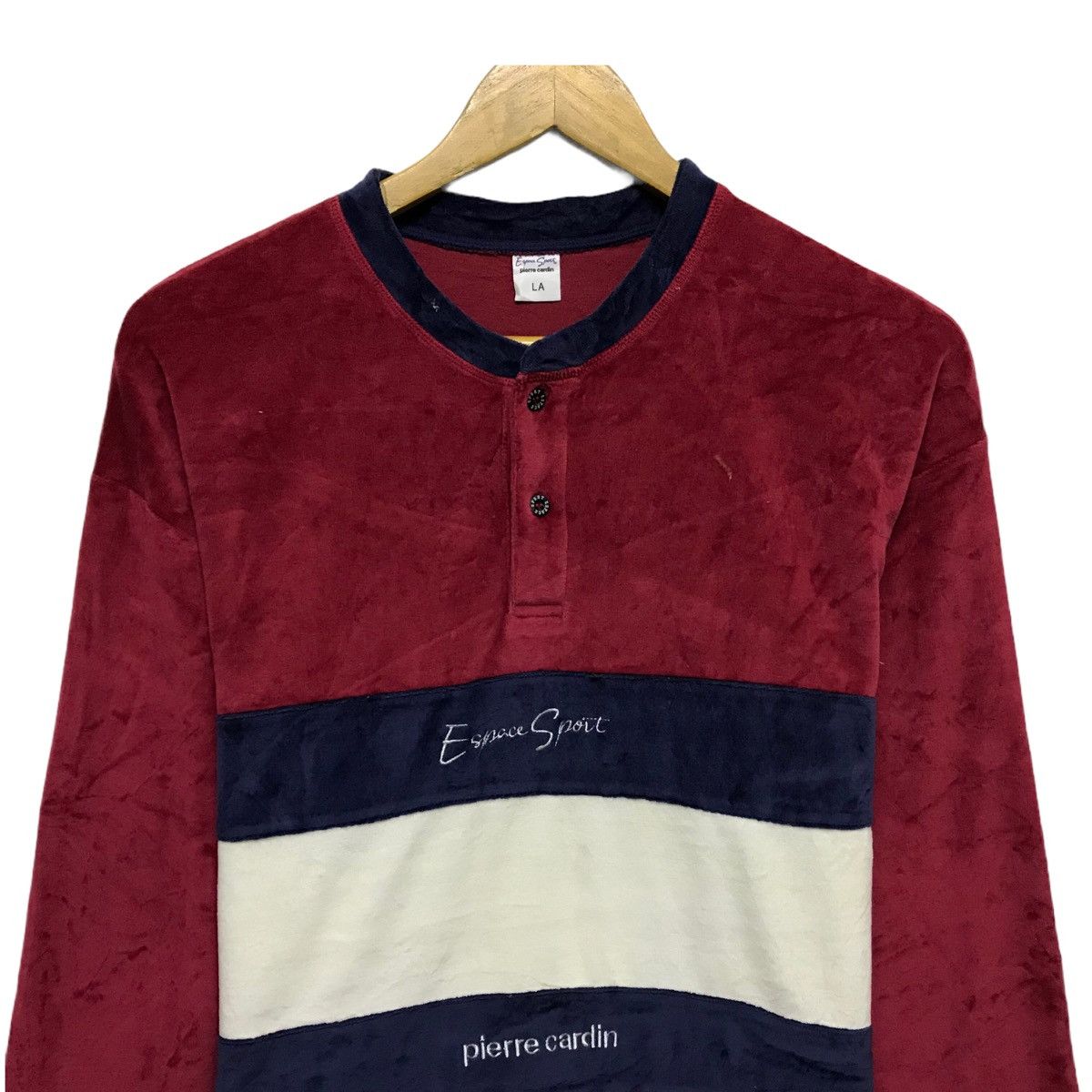 Japanese Brand × Pierre Cardin × Vintage Vintage Pierre Cardin Sweatshirt Jumper Pullover Size US M / EU 48-50 / 2 - 2 Thumbnail