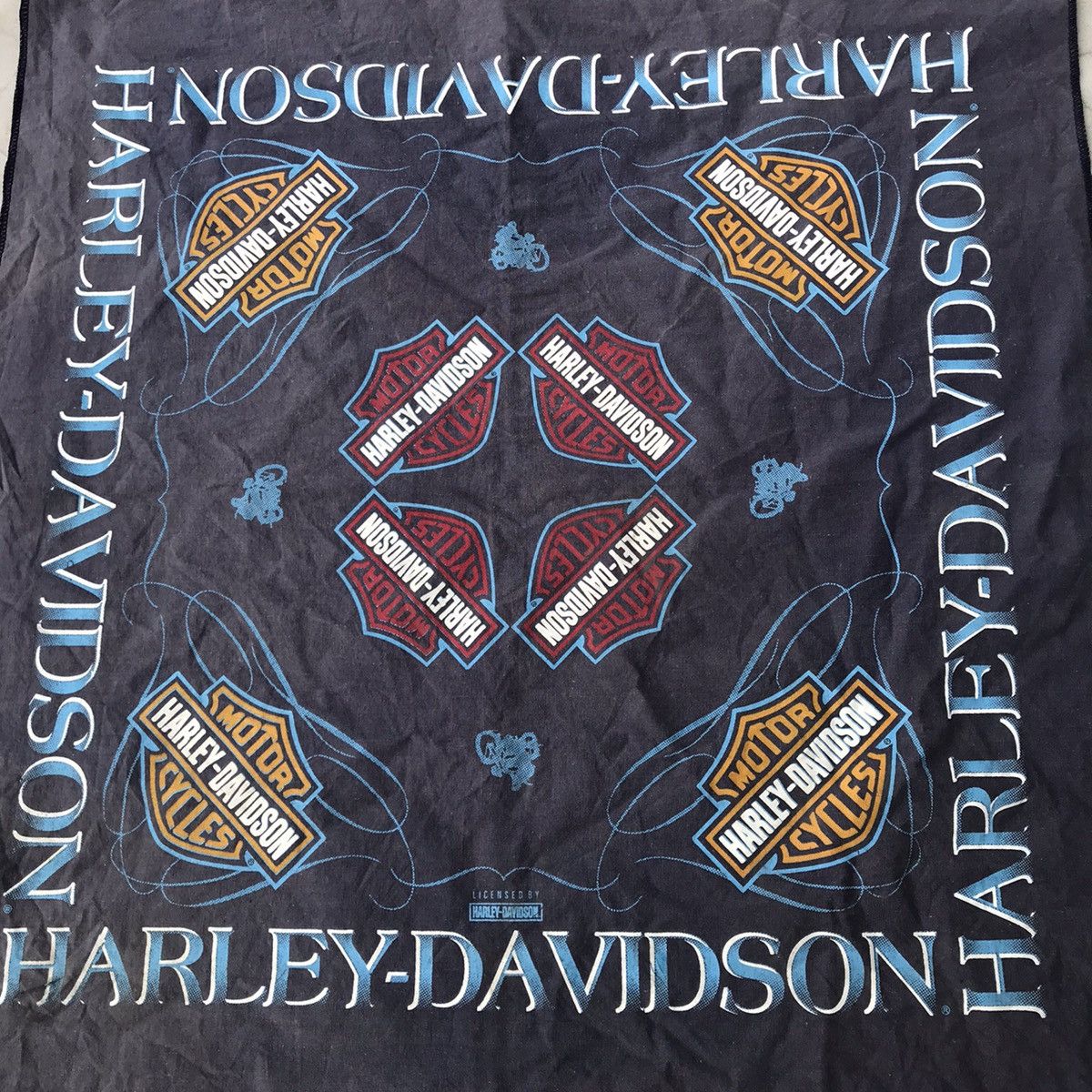 Harley Davidson × Vintage Harley Davidson Handkerchief Size ONE SIZE - 6 Thumbnail