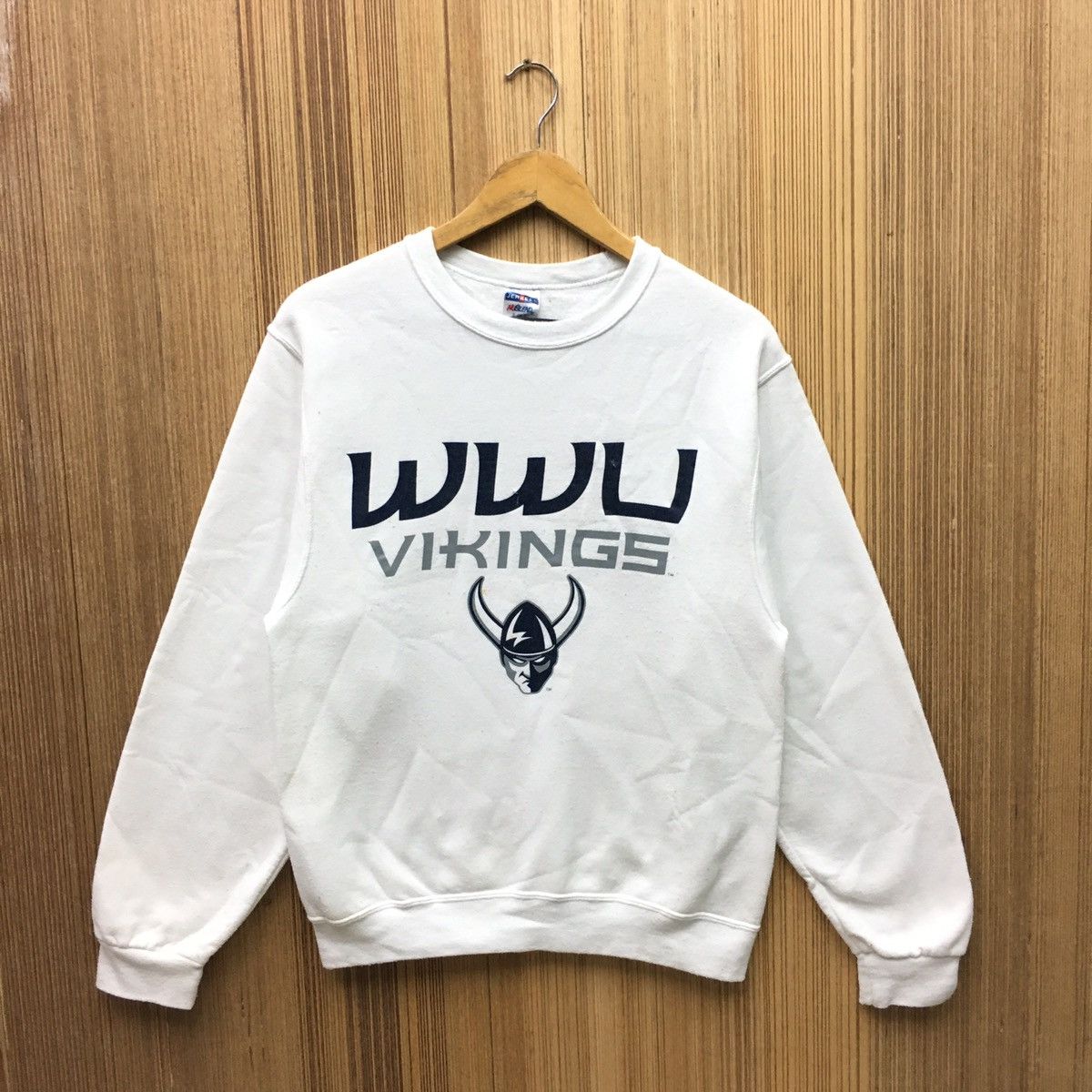 NBA × Vintage Vintage WWU Vikings University Basketball Sweatshirt Size US S / EU 44-46 / 1 - 1 Thumbnail