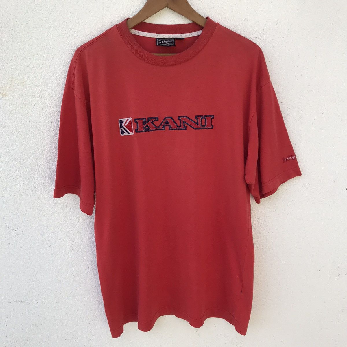Karl Kani × Vintage Vintage 90s Karl Kani T-Shirt Big Logo Size US L / EU 52-54 / 3 - 1 Thumbnail