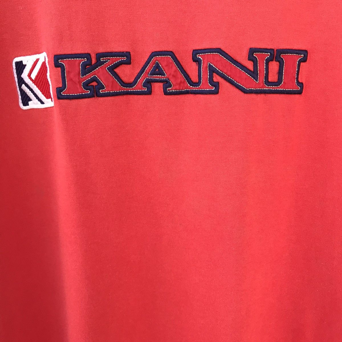 Karl Kani × Vintage Vintage 90s Karl Kani T-Shirt Big Logo Size US L / EU 52-54 / 3 - 3 Thumbnail