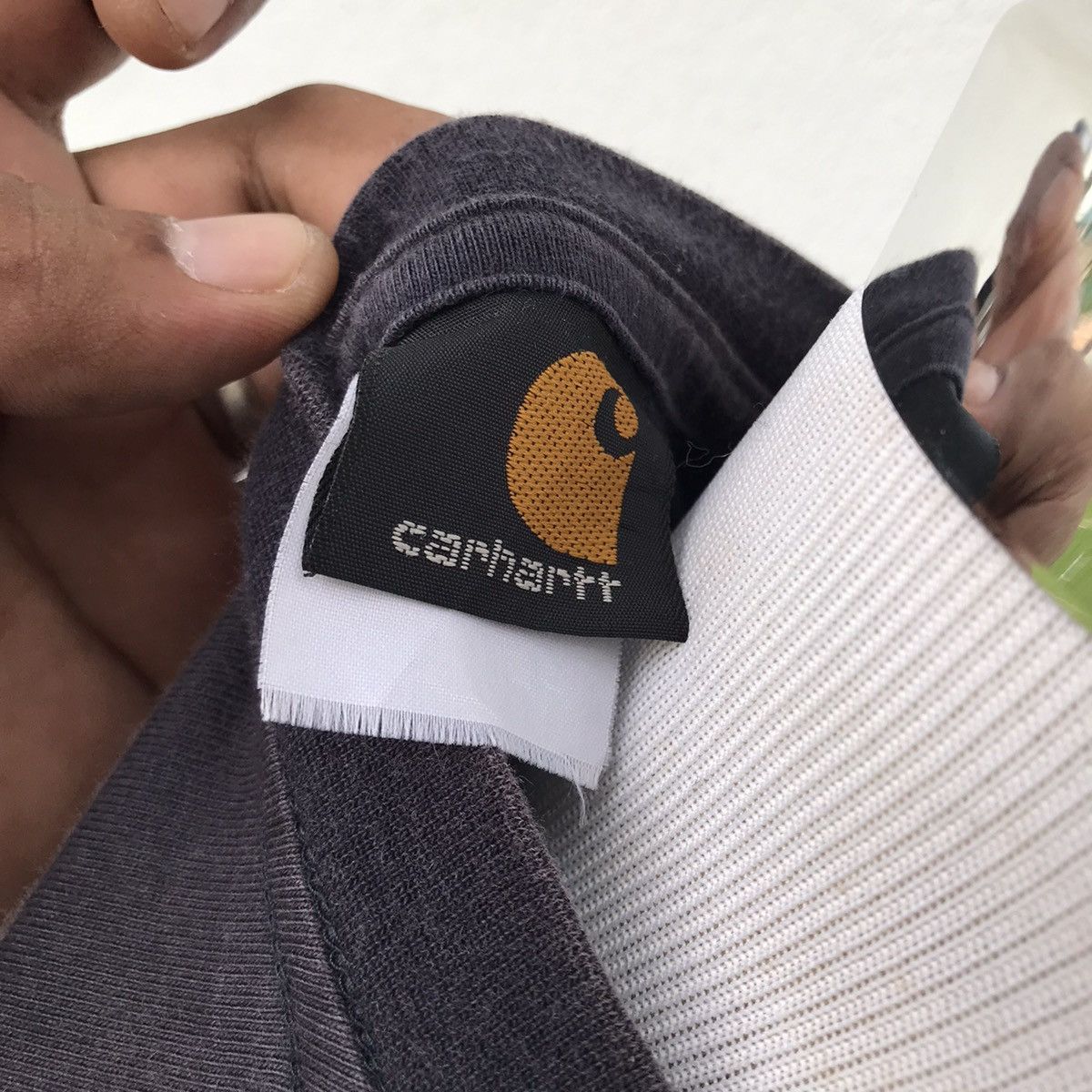 Carhartt × Vintage Vintage 90s Carhatt Big Logo Appears Size US L / EU 52-54 / 3 - 8 Thumbnail