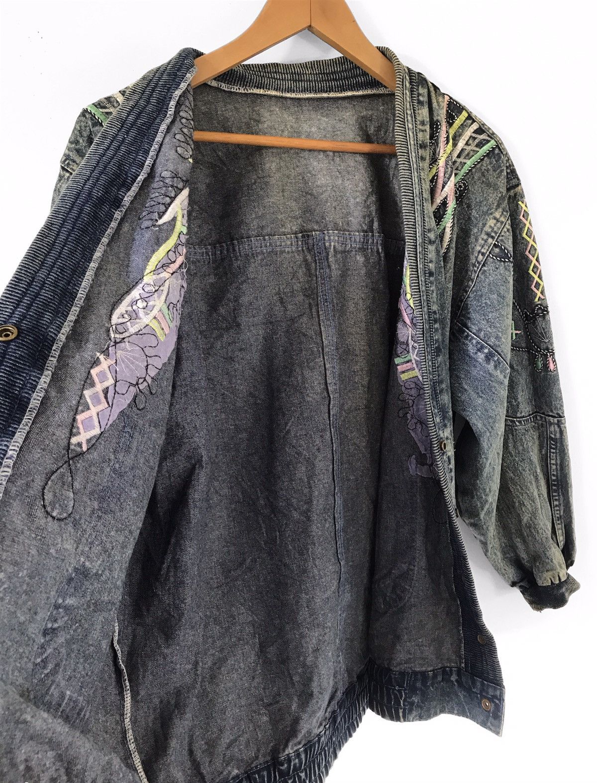 Japanese Brand × Vintage Vintage Japanese Brand Denim Cardigan Button Up Size US L / EU 52-54 / 3 - 5 Thumbnail
