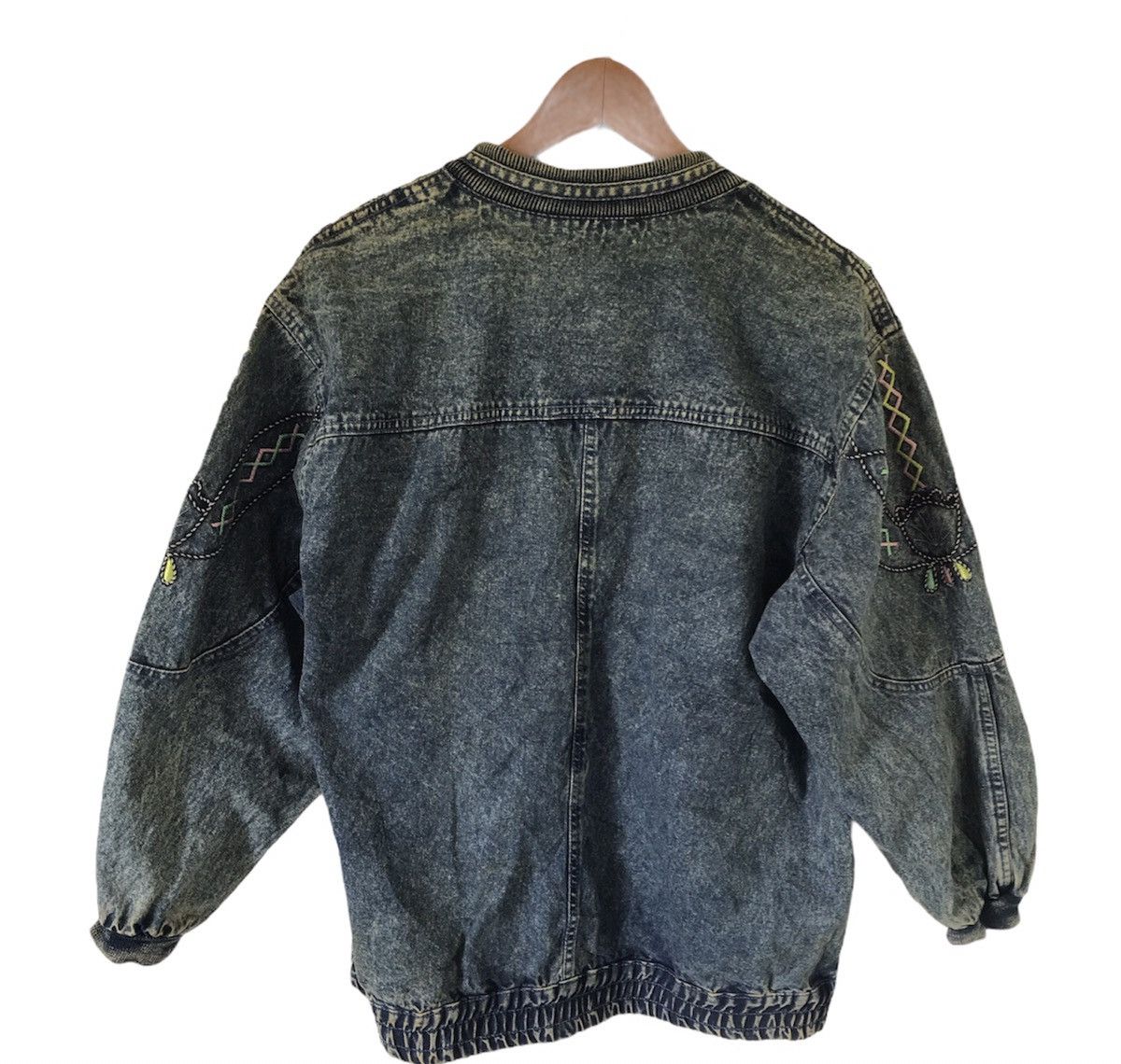Japanese Brand × Vintage Vintage Japanese Brand Denim Cardigan Button Up Size US L / EU 52-54 / 3 - 6 Thumbnail