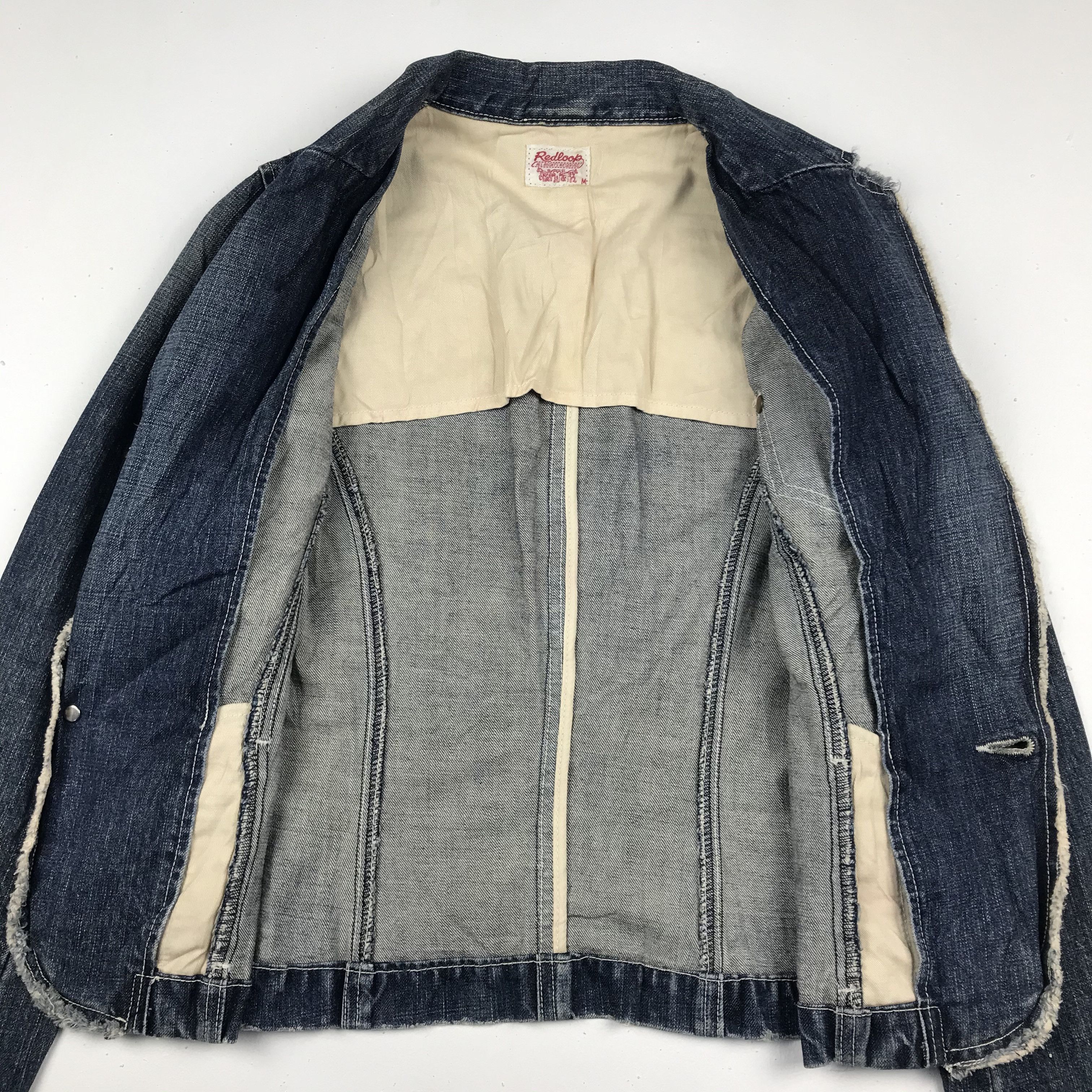 Japanese Brand × Levi's × Levi's Vintage Clothing vintage Levis redloop jacket Size US S / EU 44-46 / 1 - 8 Thumbnail