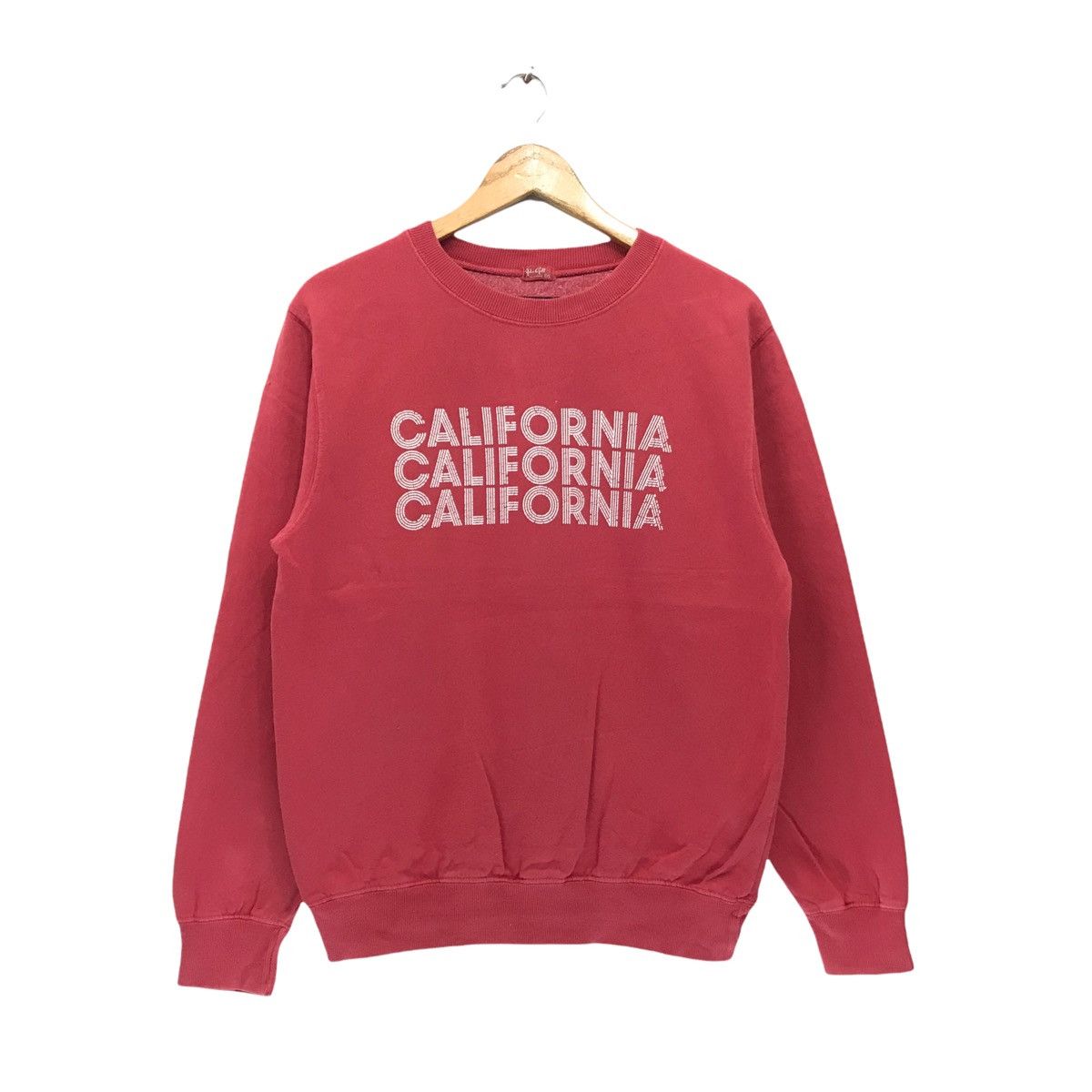 Japanese Brand × Vintage Vintage California Big Logo Sweatshirt Size US S / EU 44-46 / 1 - 1 Thumbnail