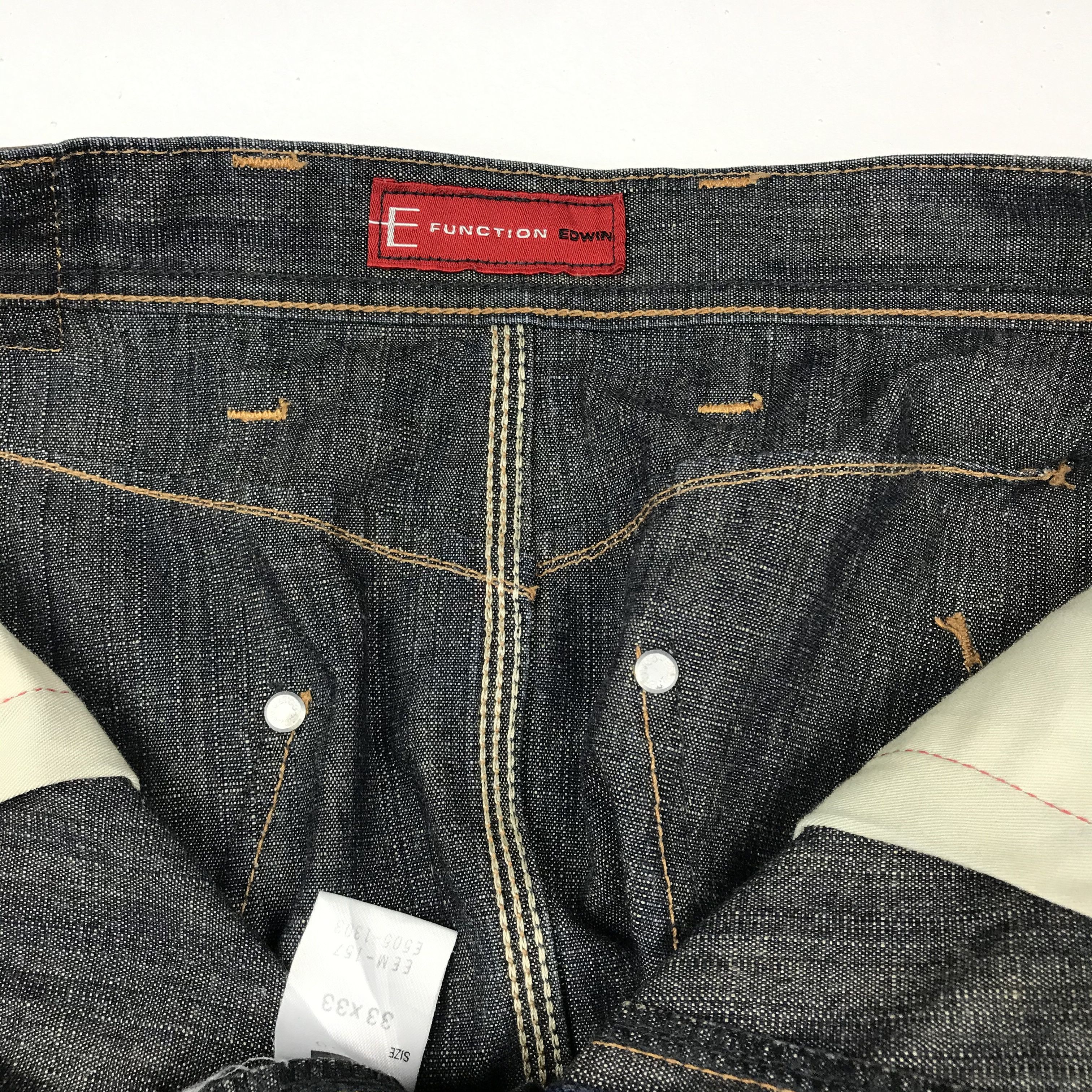 Edwin × Vintage vintage edwin blue faded denim nice denim Size US 32 / EU 48 - 6 Thumbnail