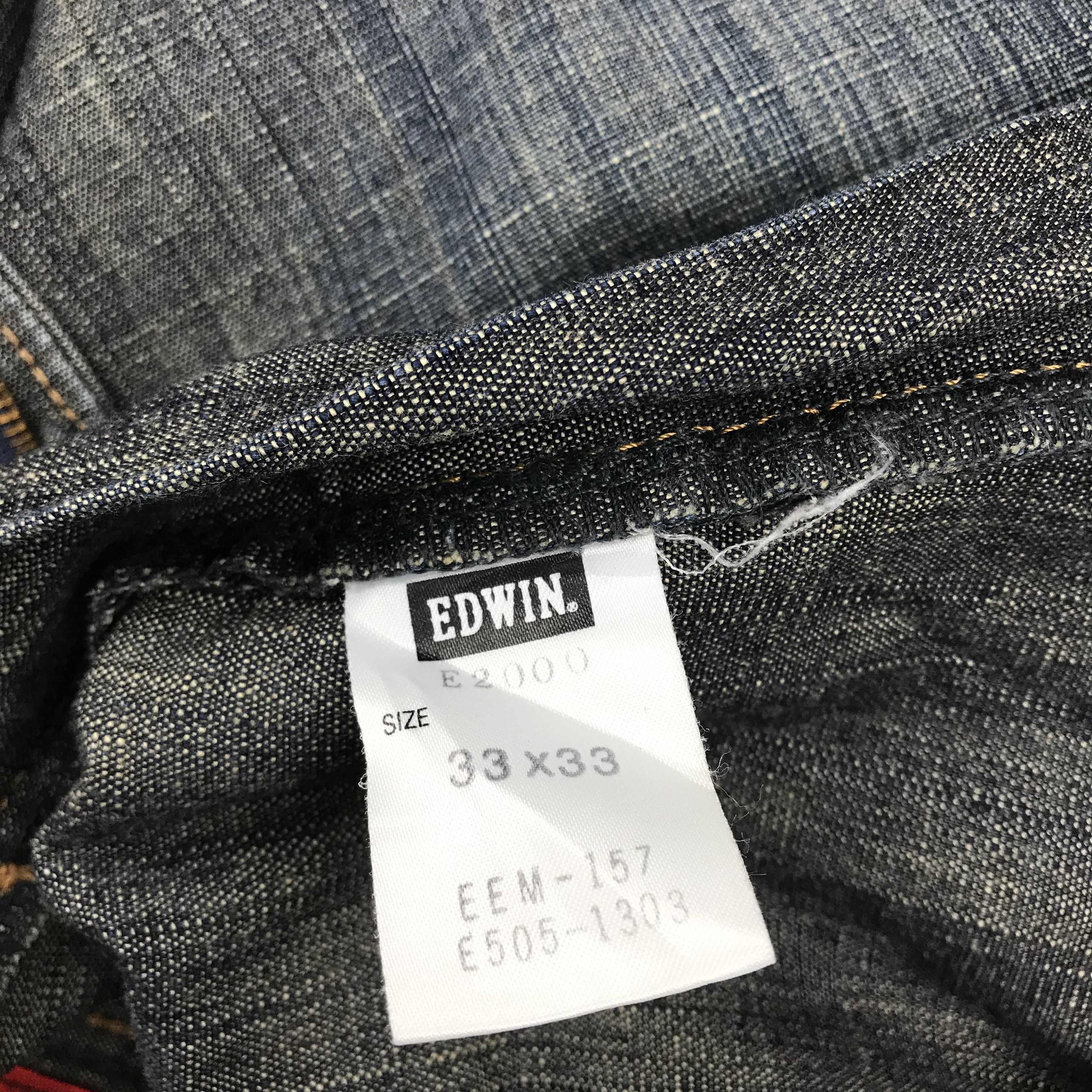 Edwin × Vintage vintage edwin blue faded denim nice denim Size US 32 / EU 48 - 7 Thumbnail