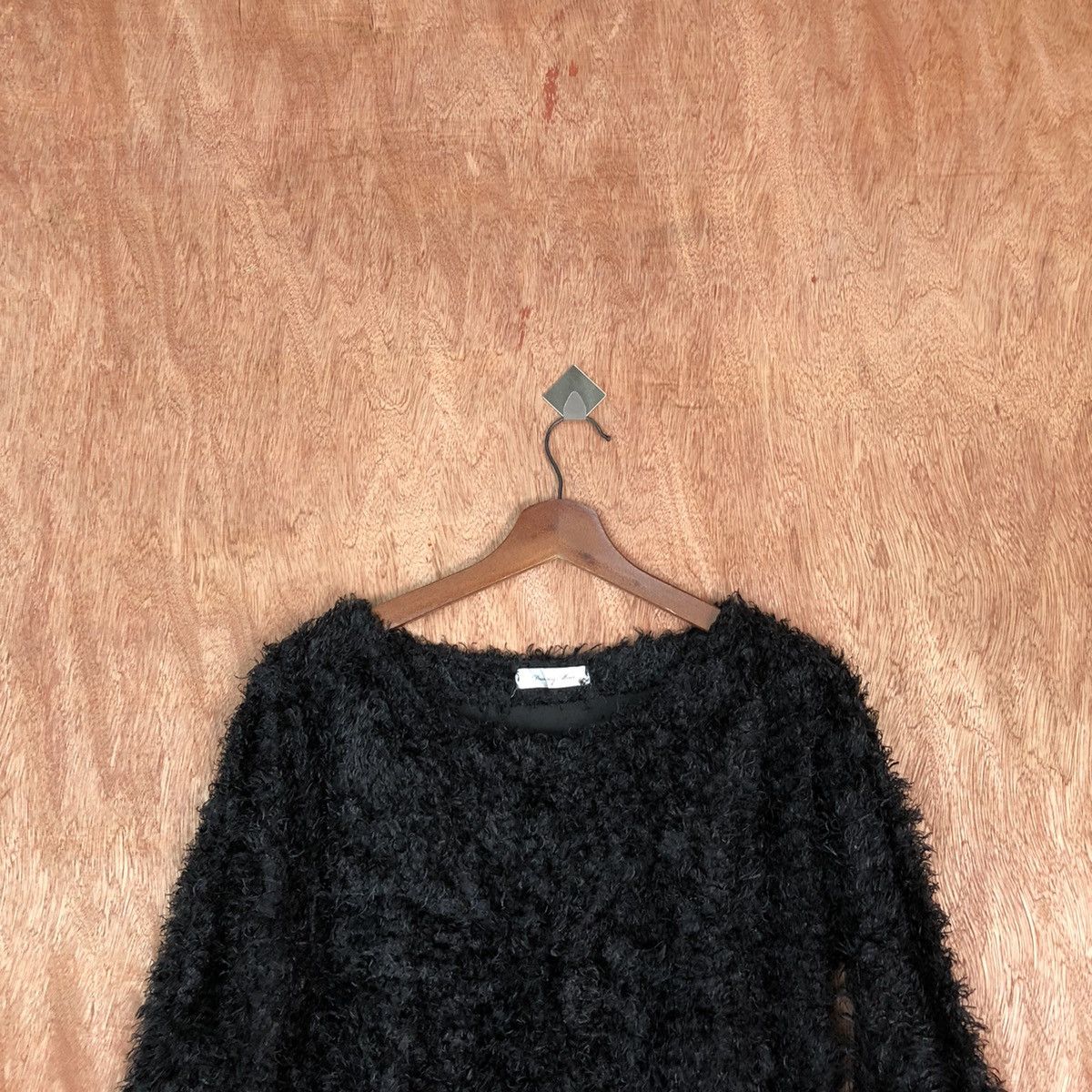 Homespun Knitwear Drea My Mine Shag Shaggy Fur Mohair Knitwear #6704 Size S / US 4 / IT 40 - 2 Thumbnail