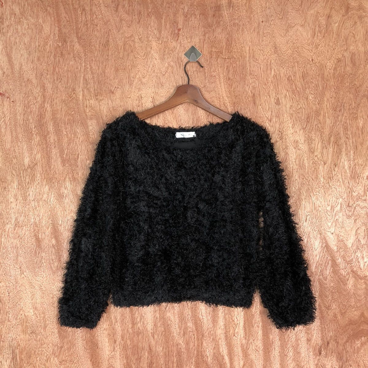 Homespun Knitwear Drea My Mine Shag Shaggy Fur Mohair Knitwear #6704 Size S / US 4 / IT 40 - 1 Thumbnail