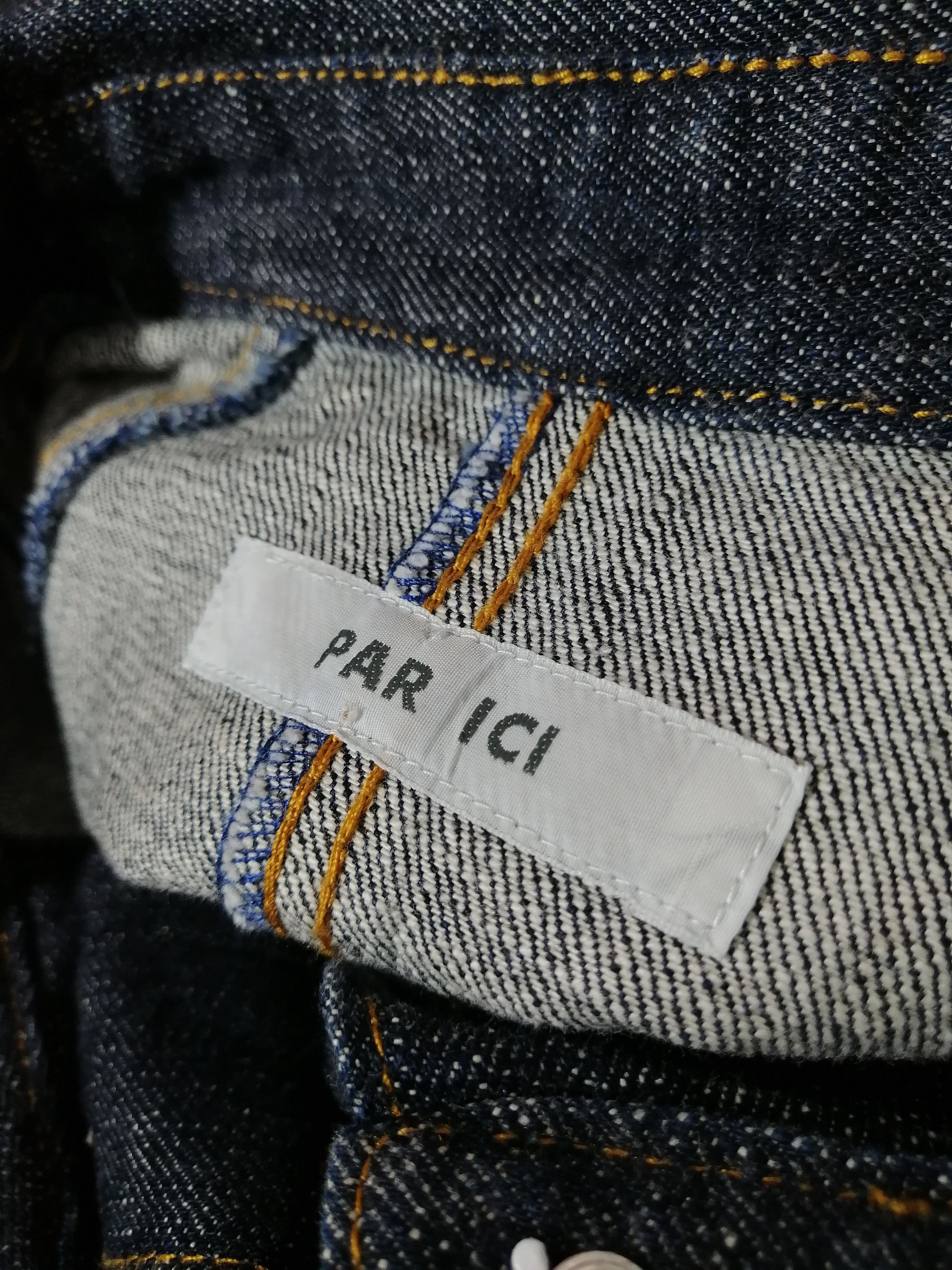 Designer × Japanese Brand Par Ici Nice Design Denim Jacket Size M / US 6-8 / IT 42-44 - 4 Thumbnail