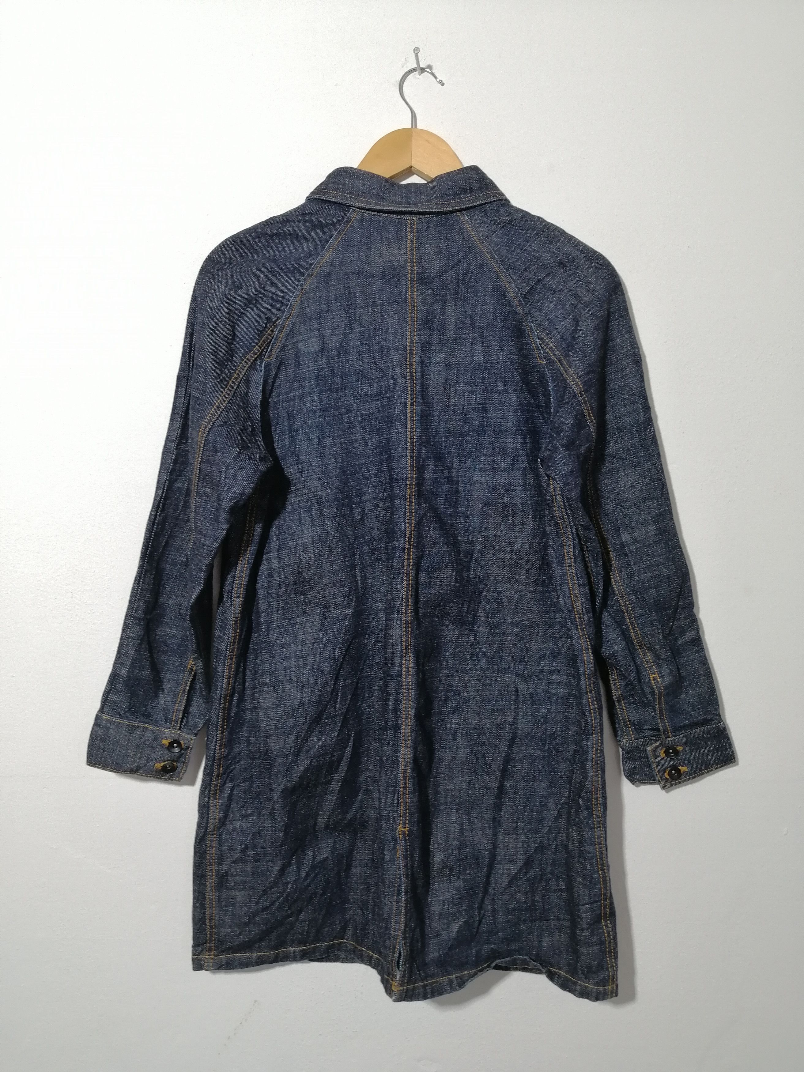 Designer × Japanese Brand Par Ici Nice Design Denim Jacket Size M / US 6-8 / IT 42-44 - 3 Thumbnail