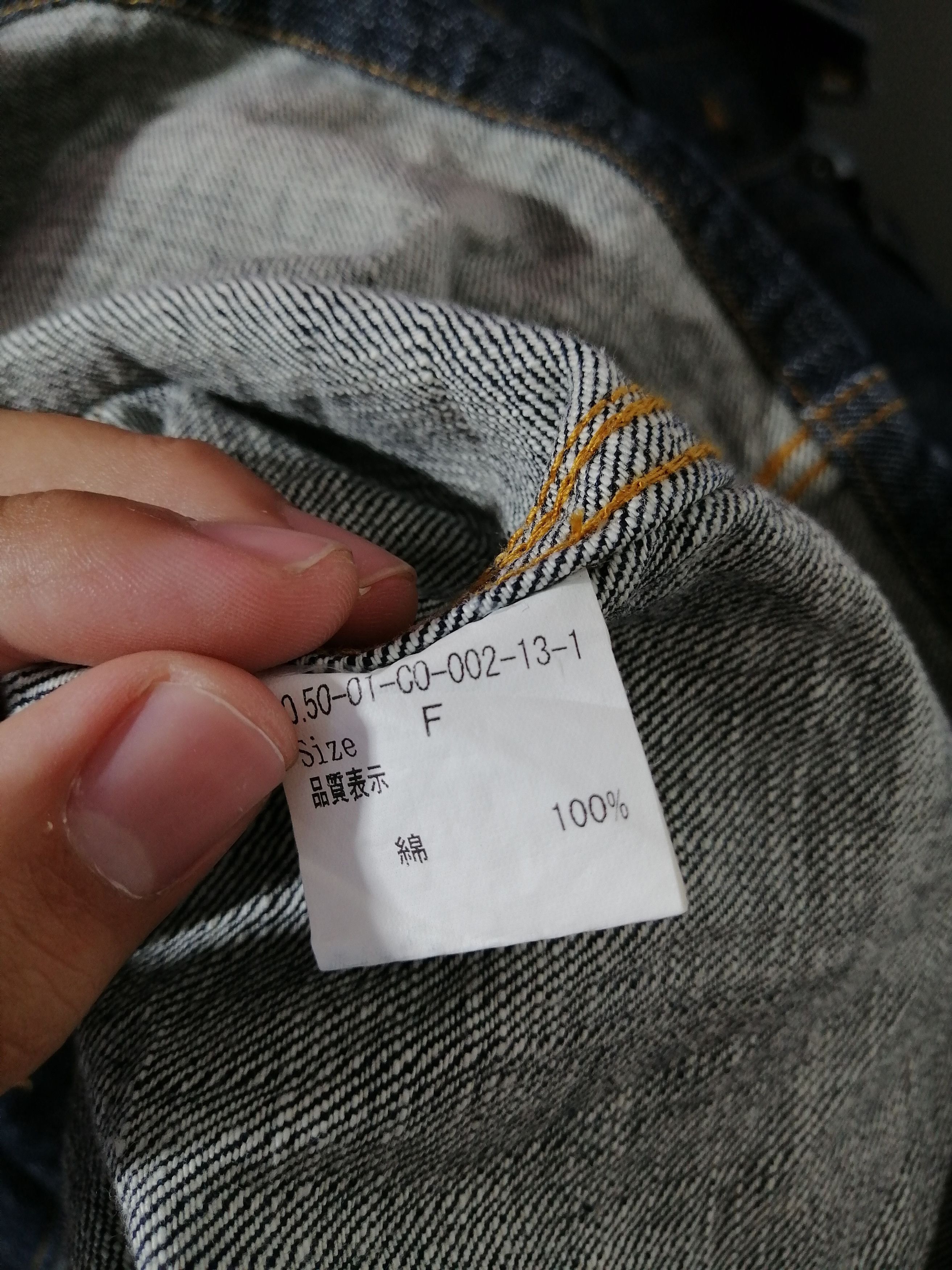 Designer × Japanese Brand Par Ici Nice Design Denim Jacket Size M / US 6-8 / IT 42-44 - 5 Thumbnail
