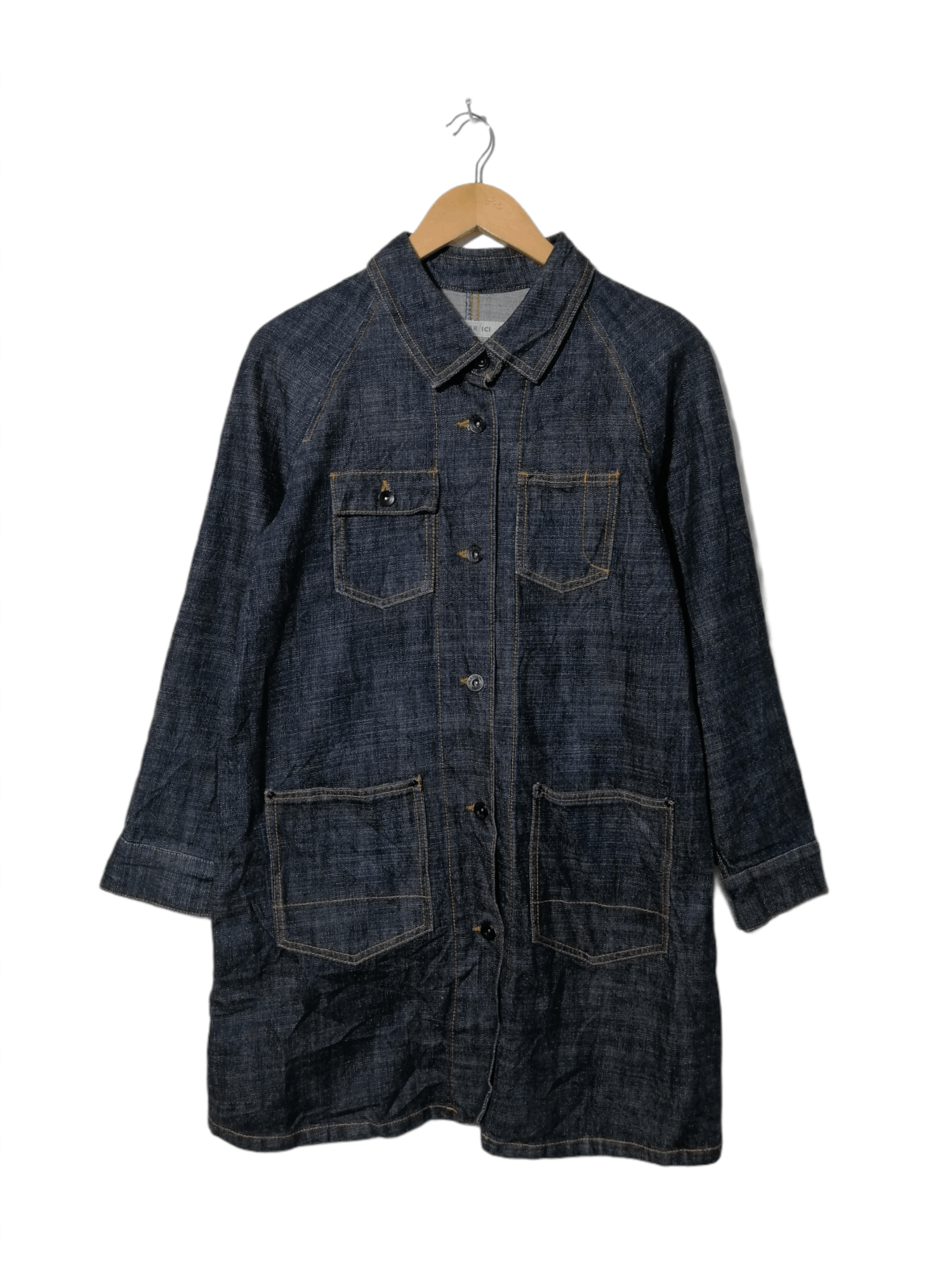 Designer × Japanese Brand Par Ici Nice Design Denim Jacket Size M / US 6-8 / IT 42-44 - 1 Thumbnail
