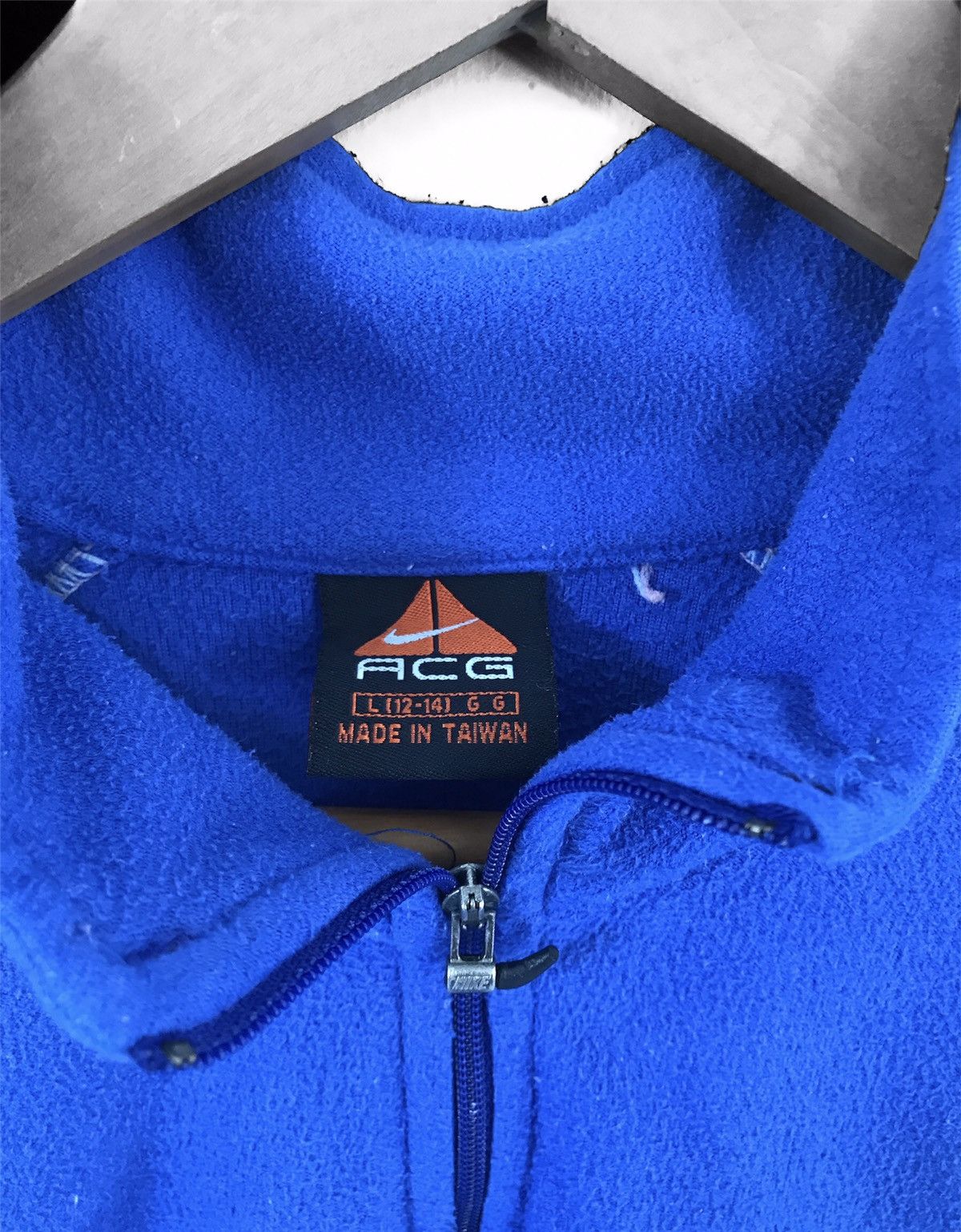 Nike × Nike ACG NIKE ACG Zip Up Fleece Jacket Size US L / EU 52-54 / 3 - 4 Thumbnail