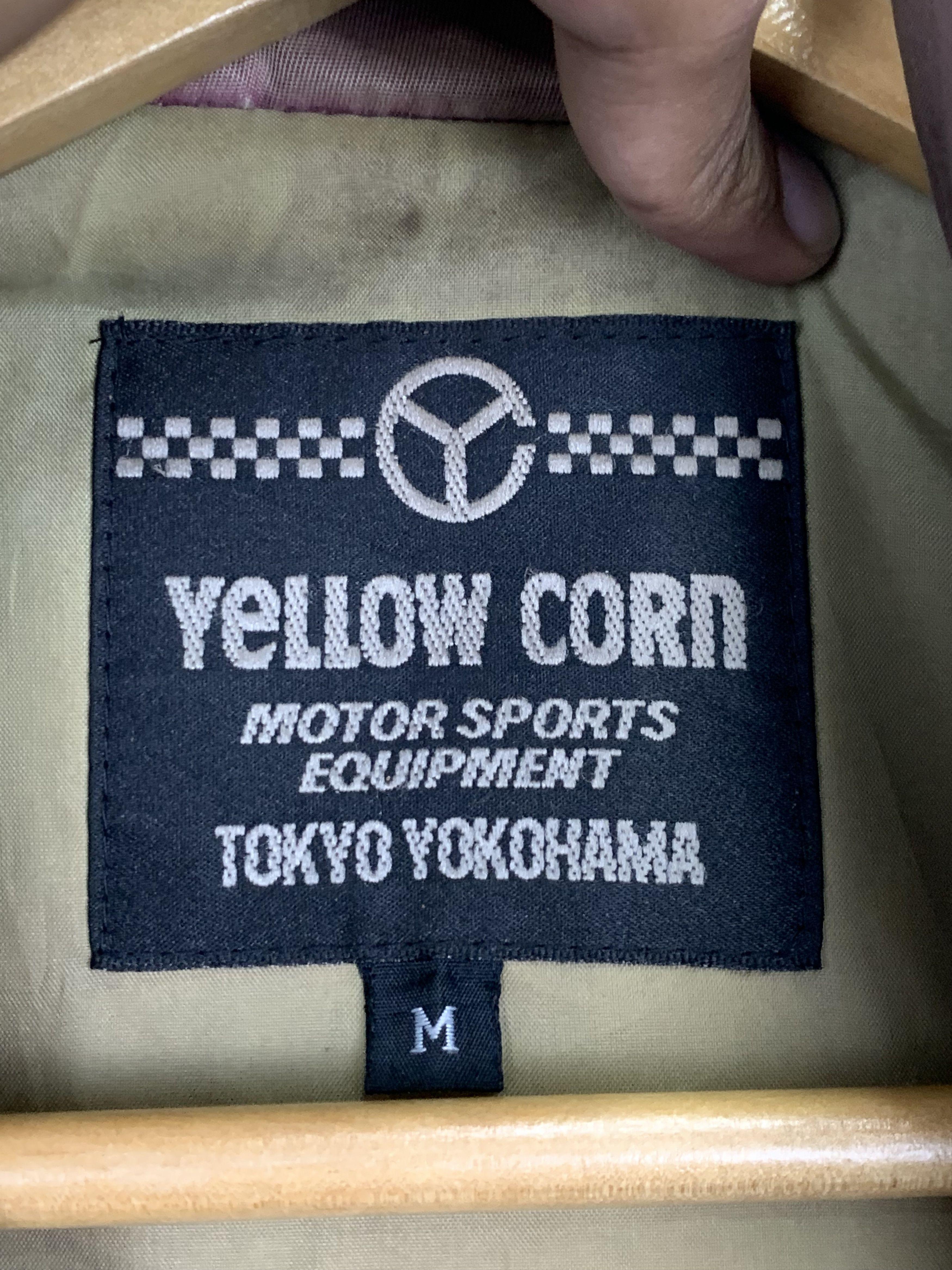 Vintage × YELLOW CORN Vintage Sun Faded Yellow Corn Sledge Hammer Racing Jacket Size US M / EU 48-50 / 2 - 9 Thumbnail