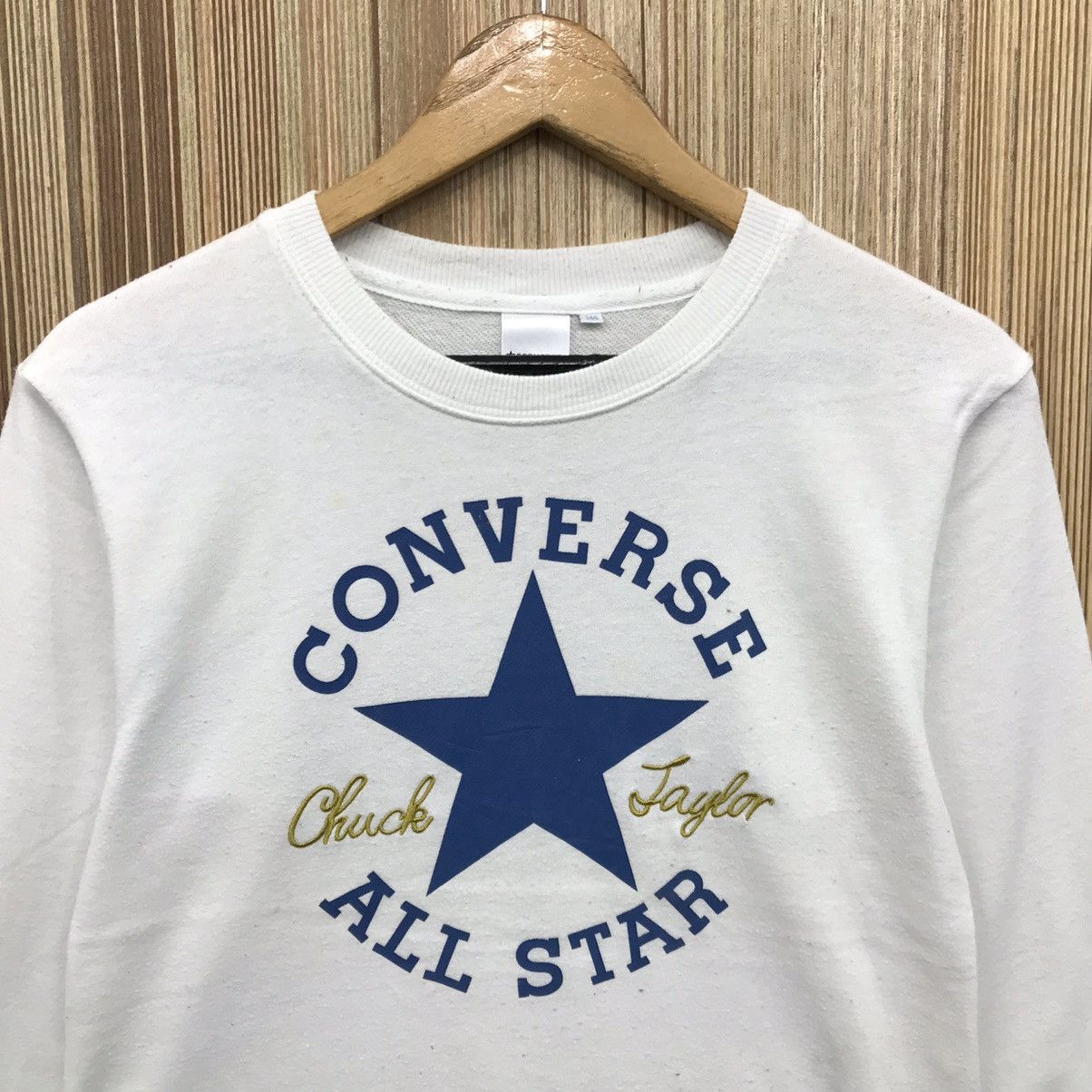 Converse × Japanese Brand × Vintage Vintage Converse Big Logo All Star Sweatshirt Size US XS / EU 42 / 0 - 2 Thumbnail