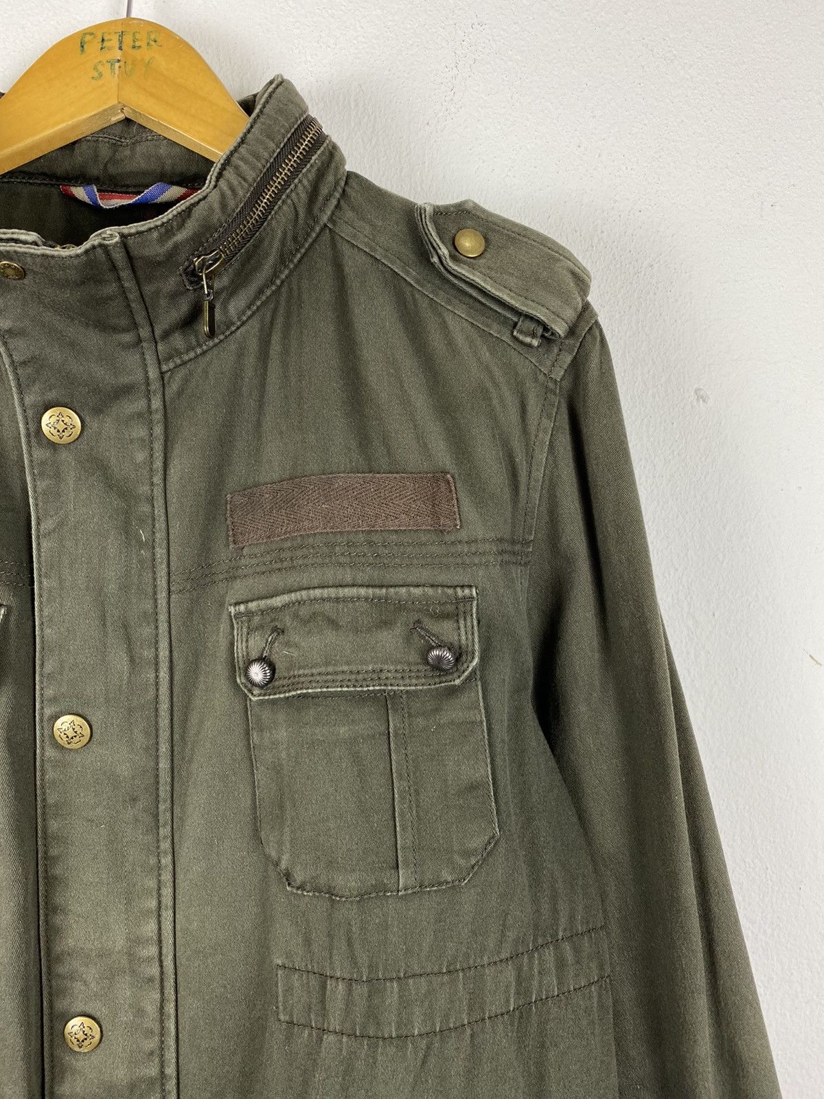 Japanese Brand HERE’S STREET MILITARY JACKET STYLE Size US L / EU 52-54 / 3 - 5 Thumbnail
