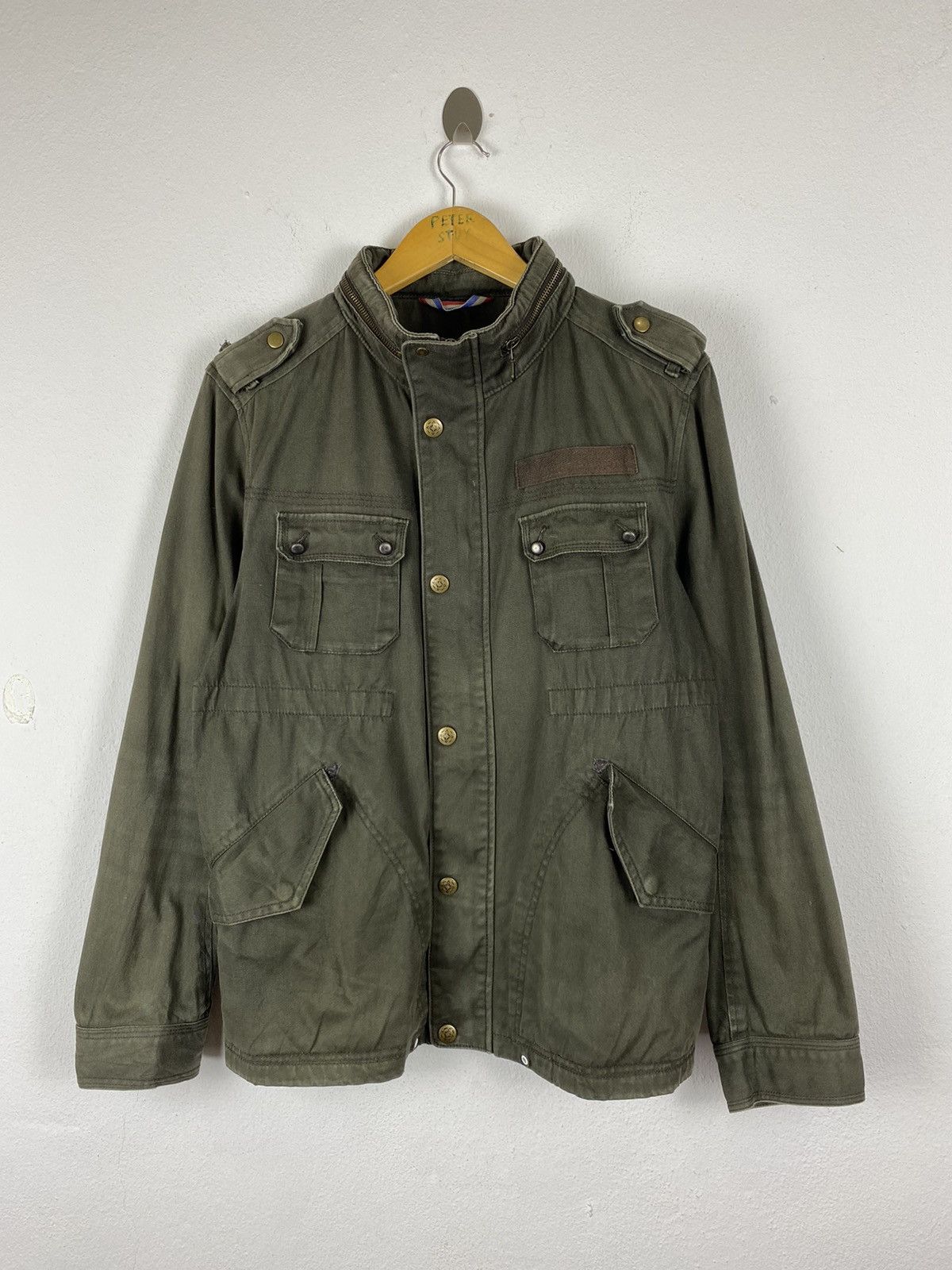 Japanese Brand HERE’S STREET MILITARY JACKET STYLE Size US L / EU 52-54 / 3 - 2 Thumbnail