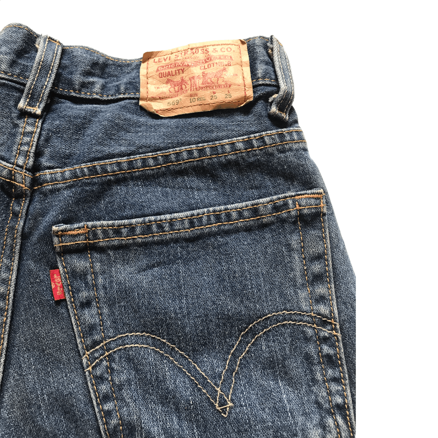 Levi's × Levi's Vintage Clothing × Vintage Vintage Distressed Denim Levi’s Cutoff Jeans Shorts Size US 27 - 3 Thumbnail