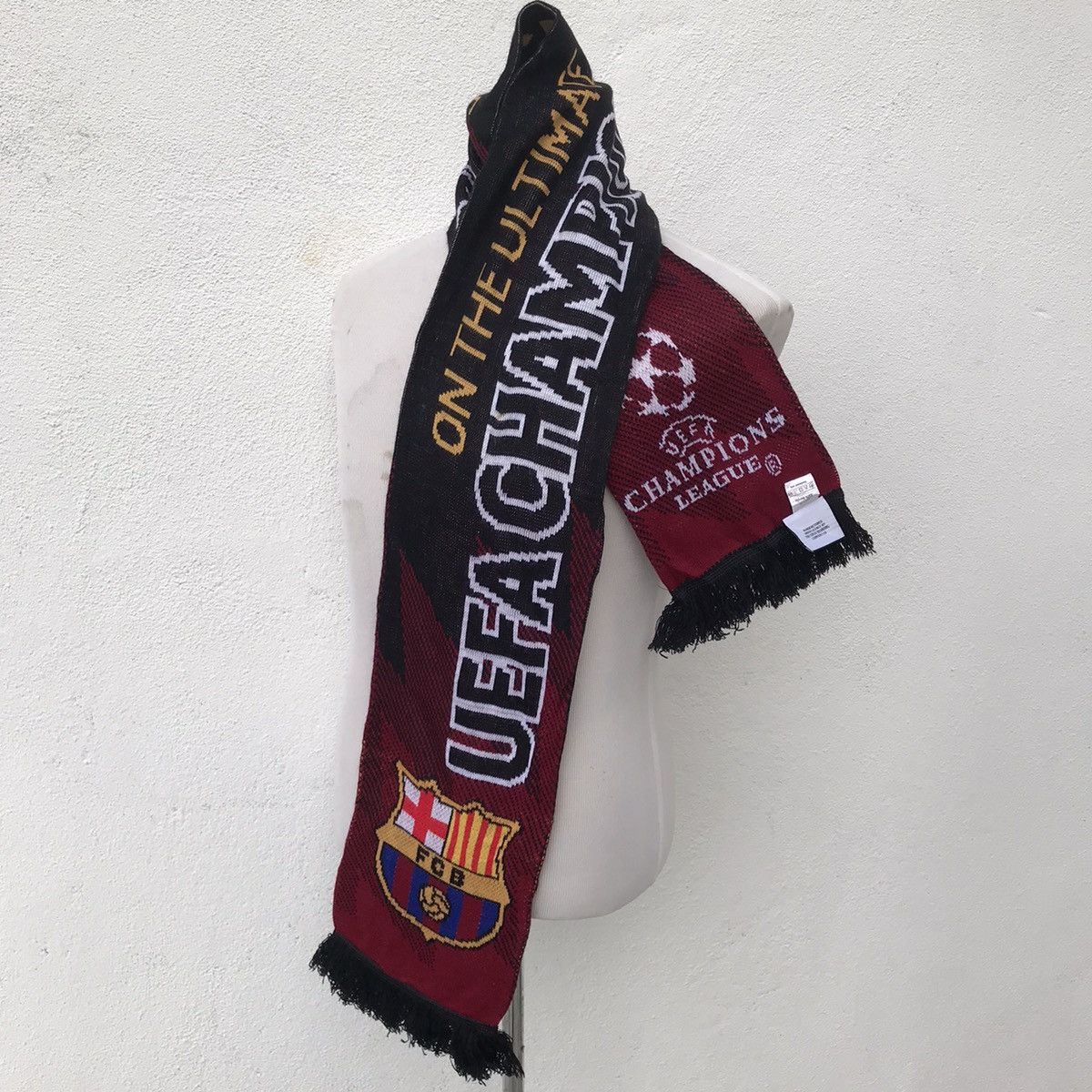 Sports Specialties × UEFA Fc Barcelona Champions League muffler/Scarf Size ONE SIZE - 2 Thumbnail