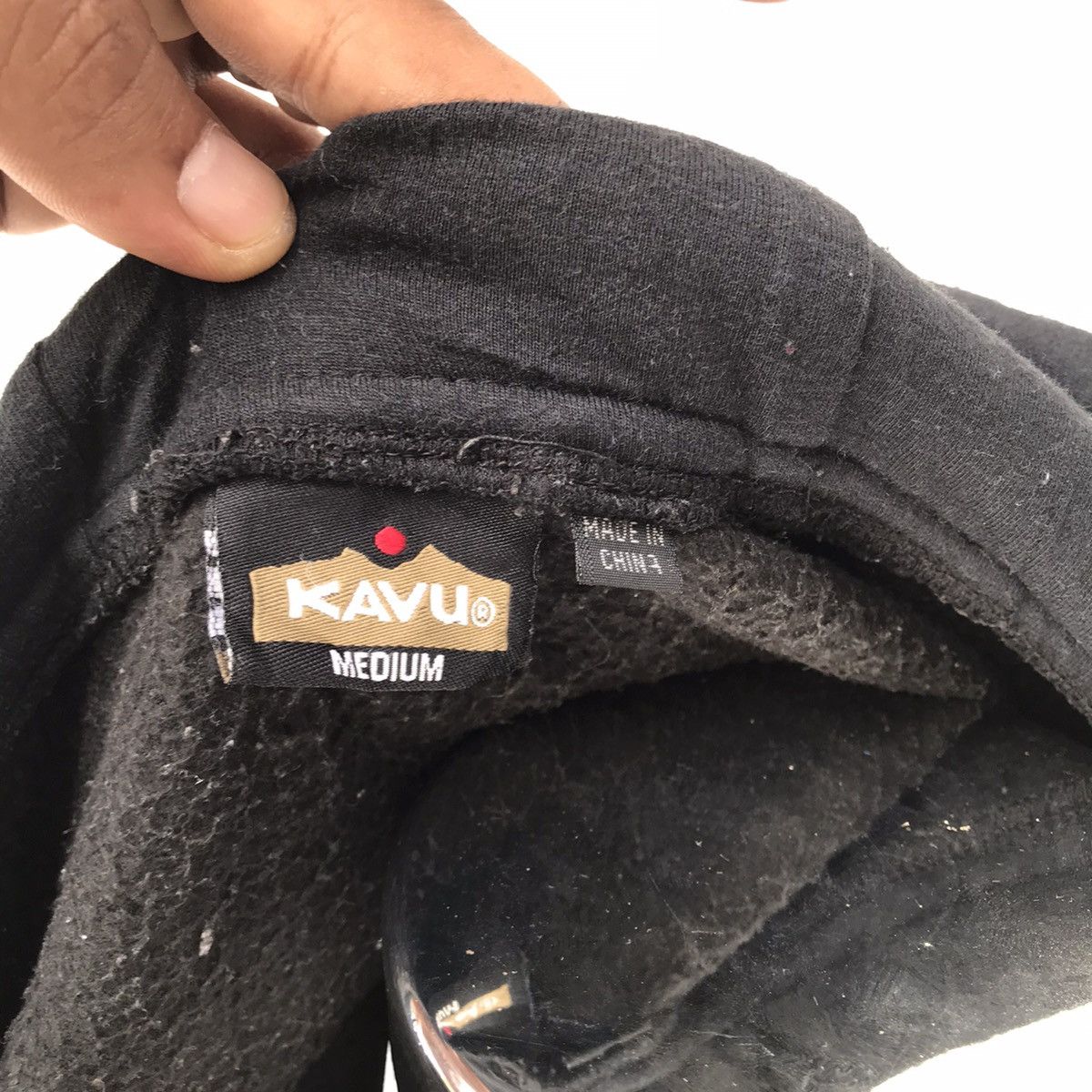 Japanese Brand × KAVU × Vintage Kavu Fleece Hoodie Zipper Size US M / EU 48-50 / 2 - 6 Thumbnail