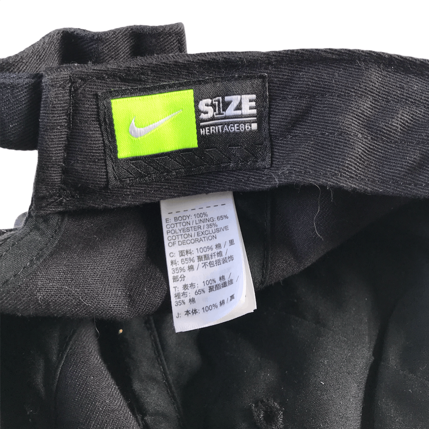 Nike × Vintage Nike Vintage Cap Embrodery Logo Size ONE SIZE - 5 Thumbnail