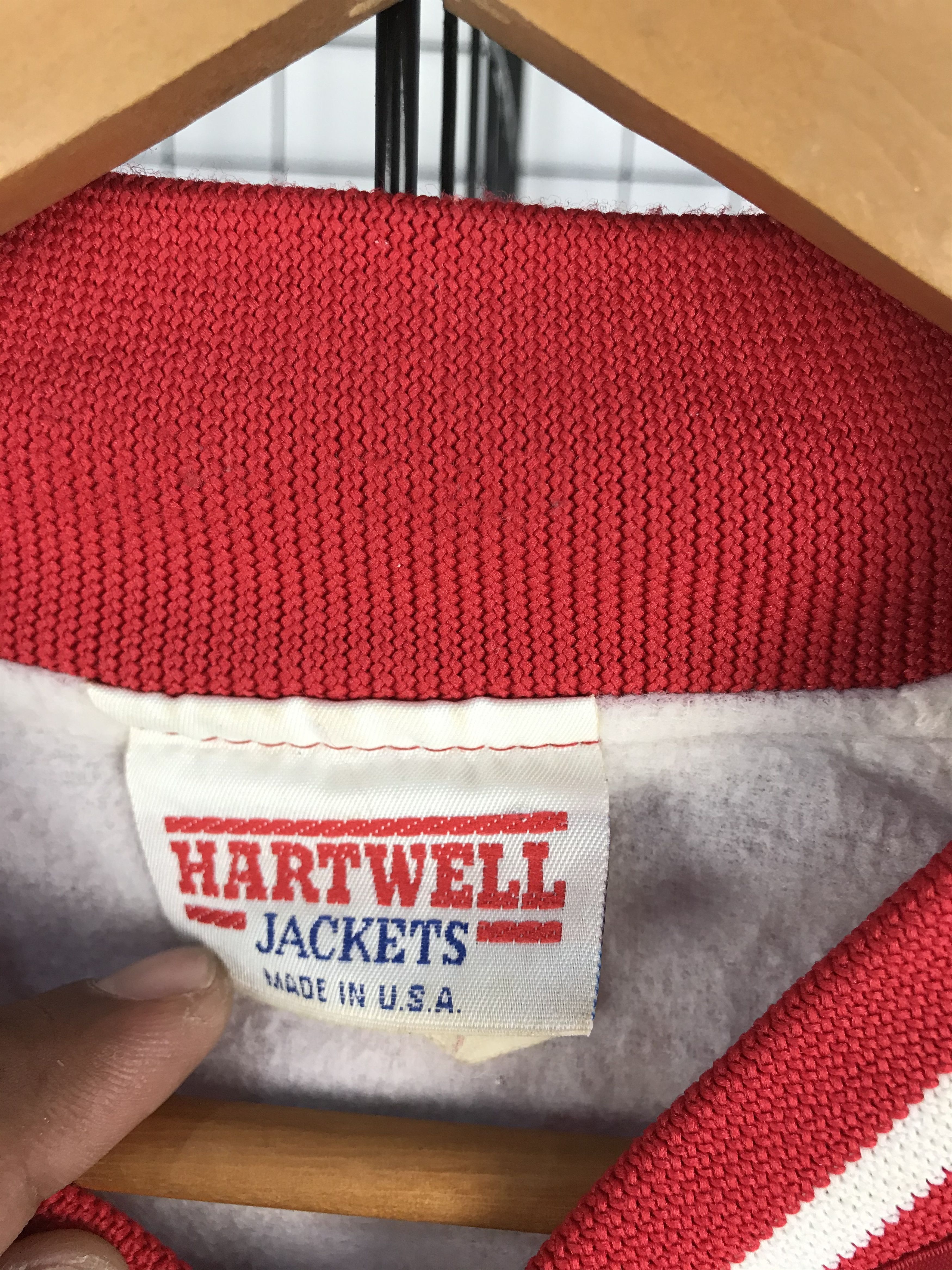 Vintage Vintage K&W Enterprises Hartwell Bomber Jackets Size US L / EU 52-54 / 3 - 4 Thumbnail