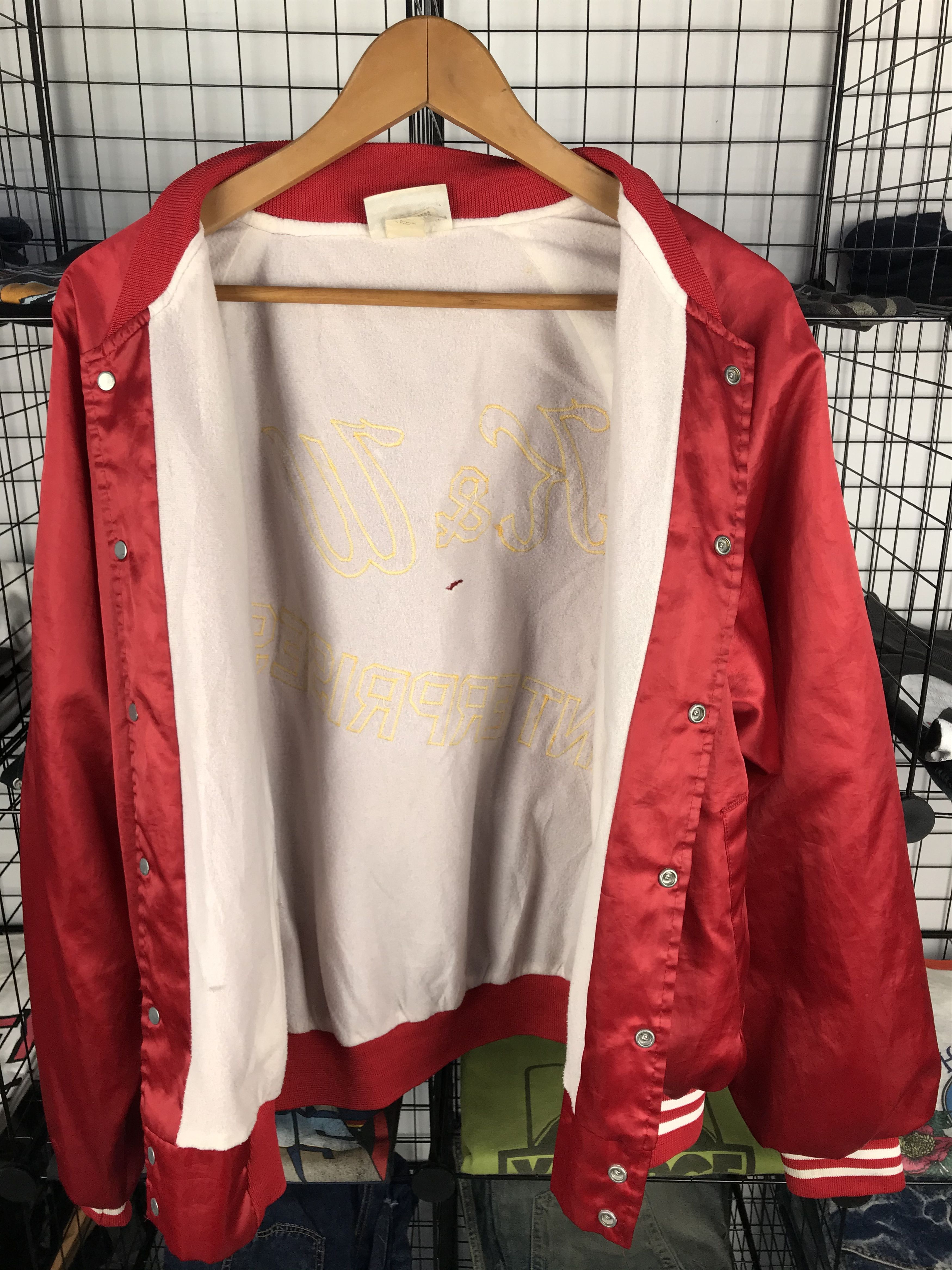 Vintage Vintage K&W Enterprises Hartwell Bomber Jackets Size US L / EU 52-54 / 3 - 5 Thumbnail