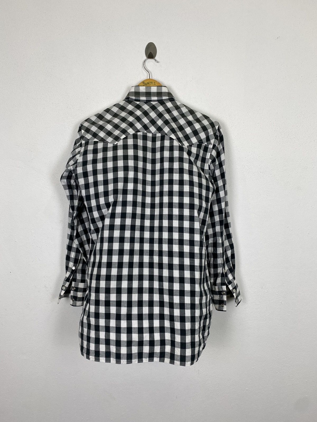 Flannel × Japanese Brand × Vintage TARTAN DESIGN SHIRT BUTTON UPS BY IWASAKI YOKOHAMA Size US M / EU 48-50 / 2 - 6 Thumbnail
