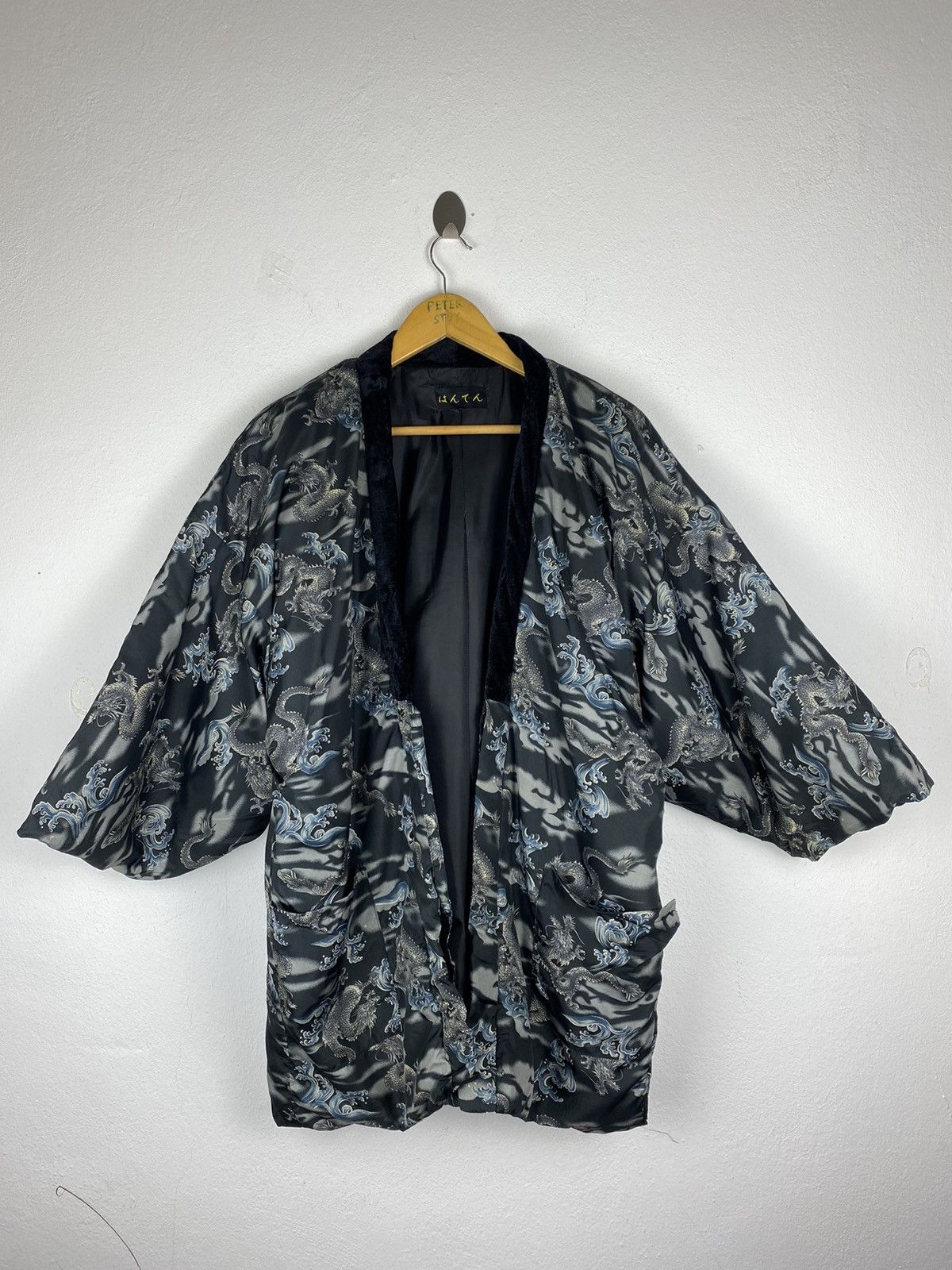 Japanese Brand × Vintage Nylon Kimono Japanese Dragon Style Size US L / EU 52-54 / 3 - 3 Thumbnail