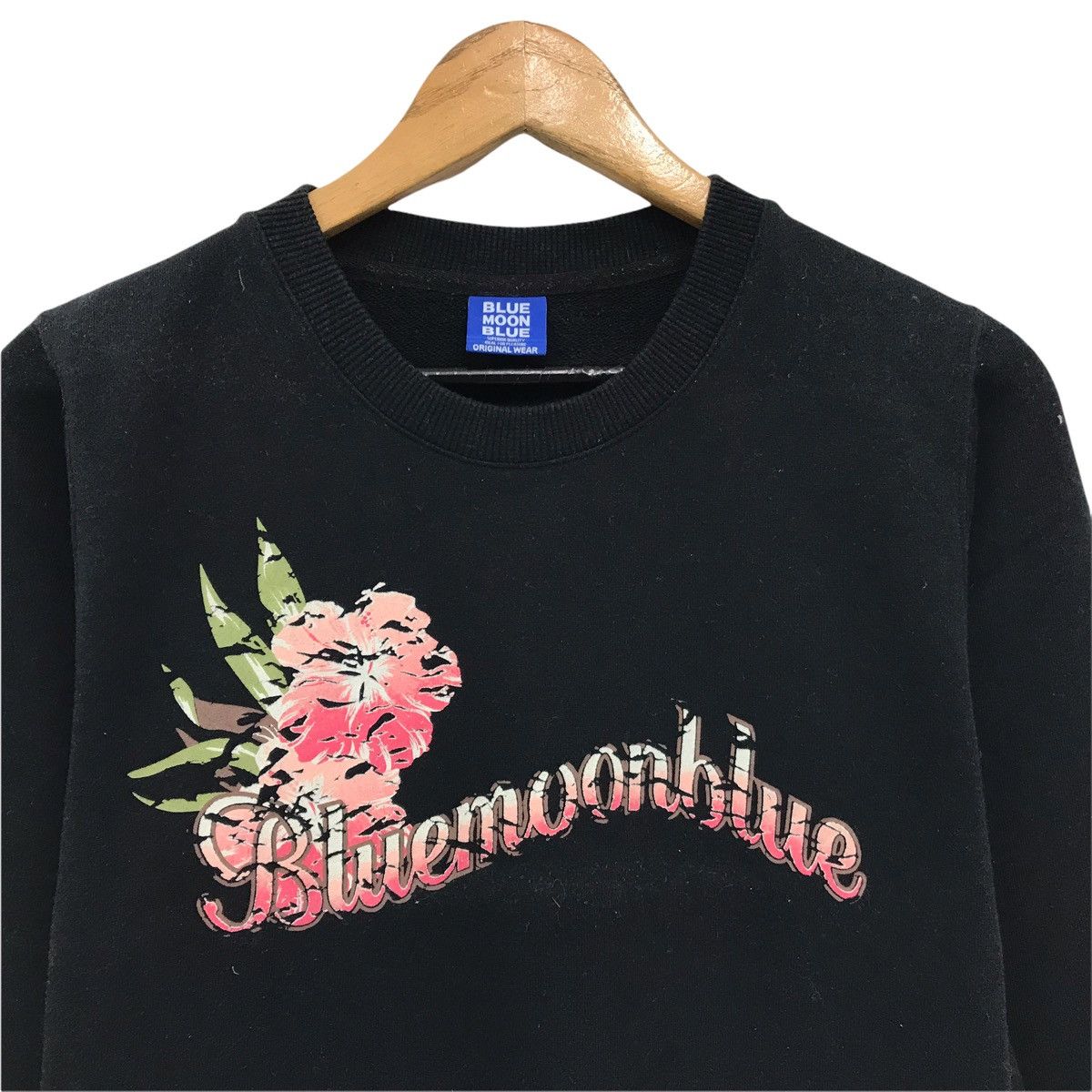 Japanese Brand Vintage Blue Moon Blue Surf Hawaii Design Sweatshirt Size US S / EU 44-46 / 1 - 4 Thumbnail