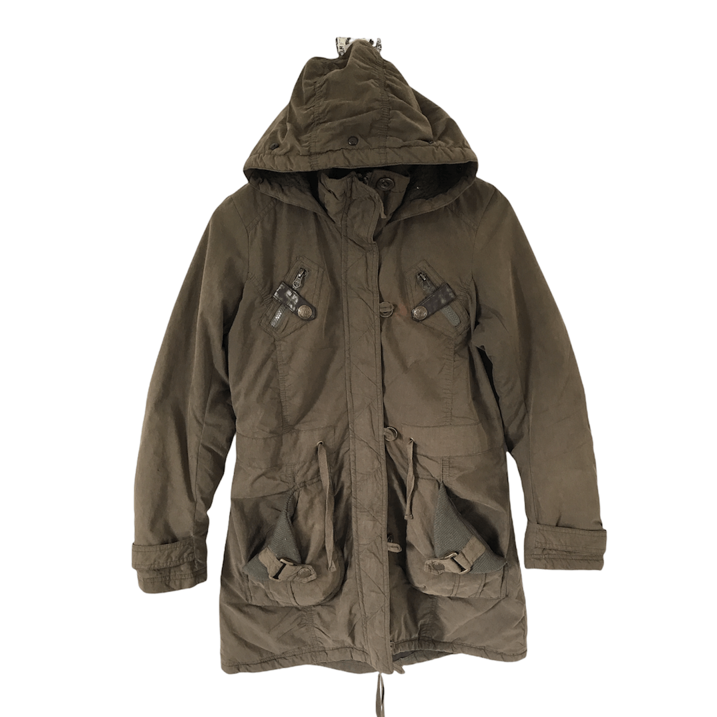 Japanese Brand × Vintage 90ans Quatre Vinght Dixans Military Parkas Jacket Size US L / EU 52-54 / 3 - 1 Thumbnail