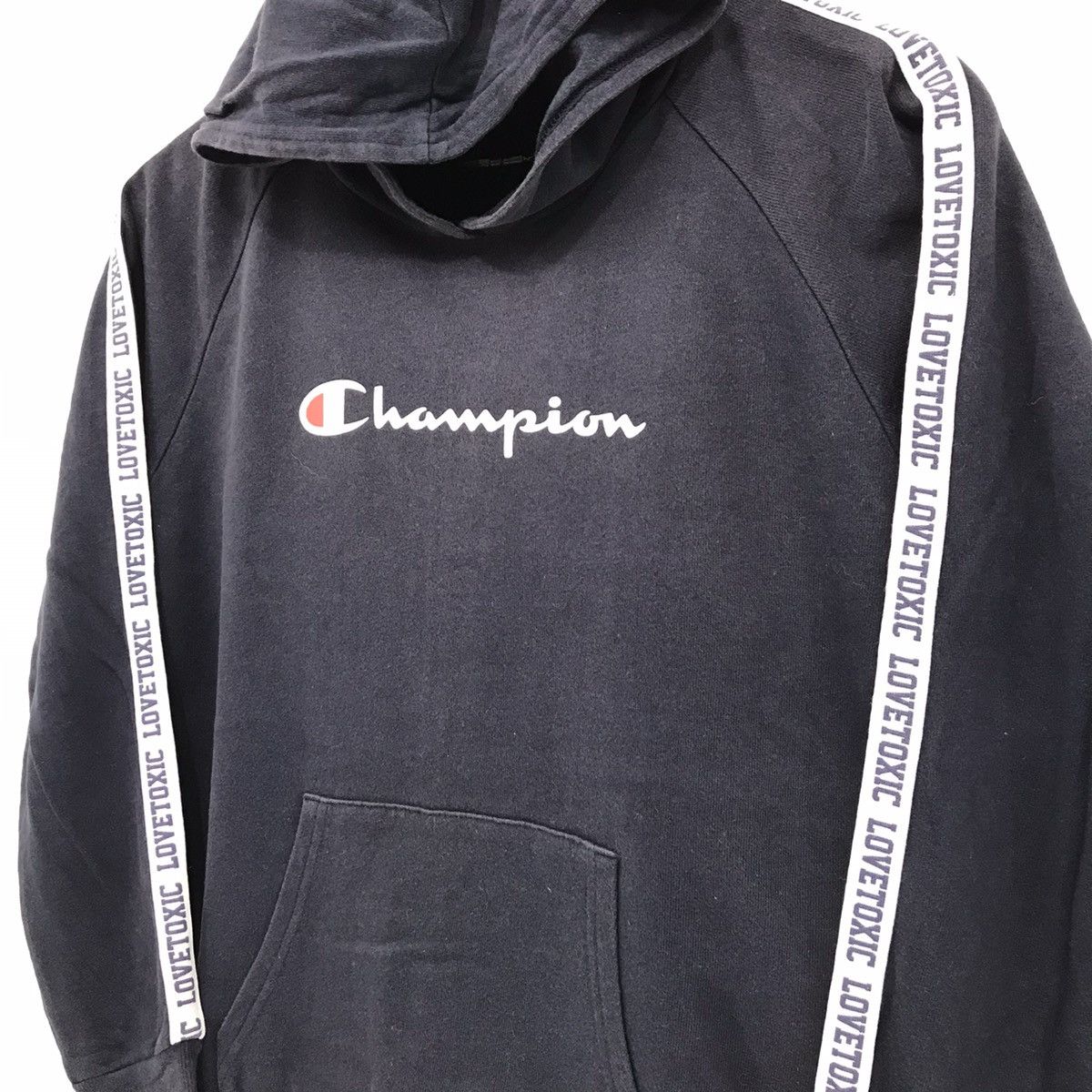 Champion × Japanese Brand Vintage Champion Sidetape Hoodies Sweatshirt Pullover Jumper Size US M / EU 48-50 / 2 - 5 Thumbnail