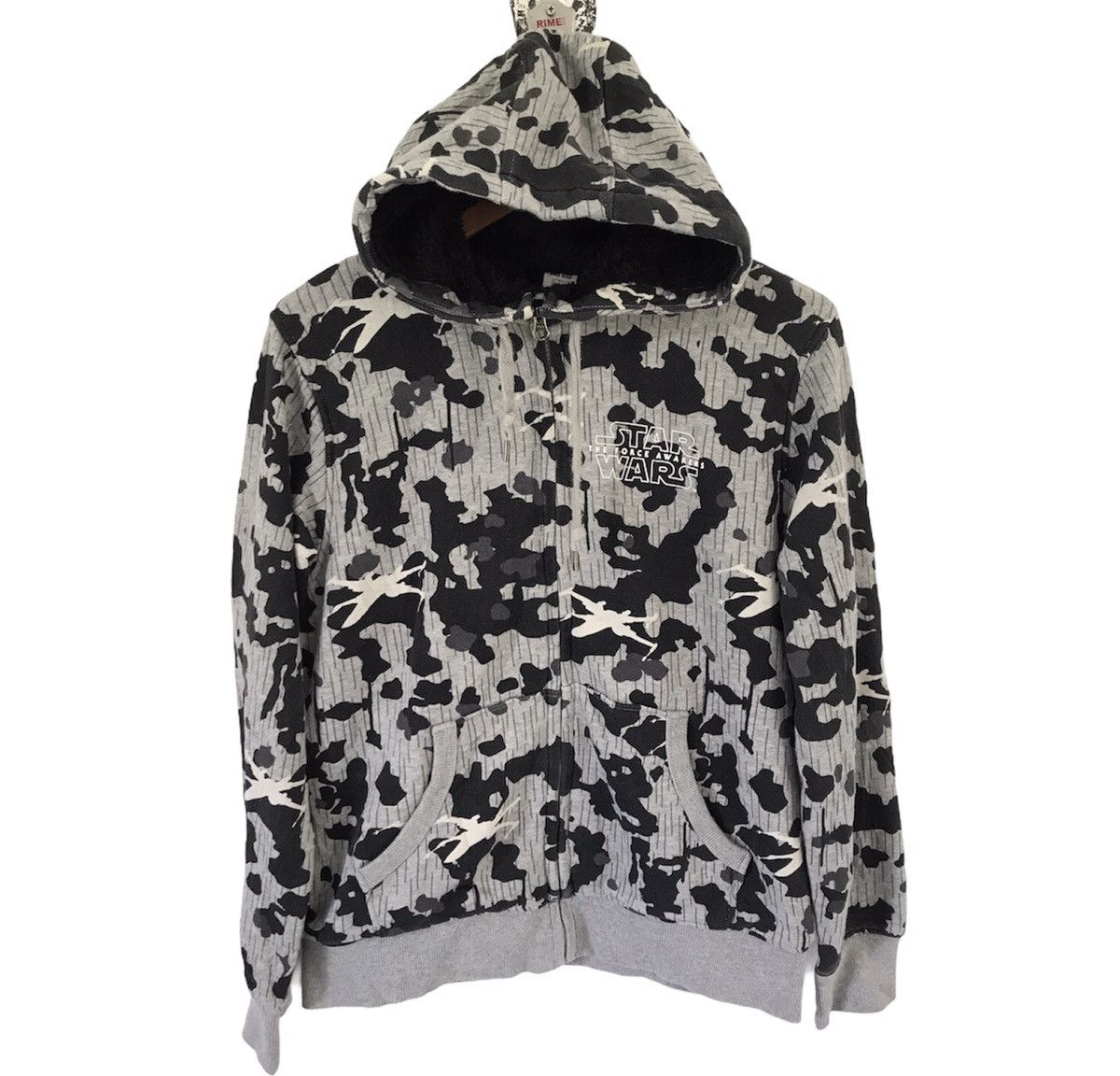 Star Wars × Uniqlo Uniqlo x Star Wars Spaceship Overprint Hoodie Zipper Jacket Size US L / EU 52-54 / 3 - 2 Thumbnail