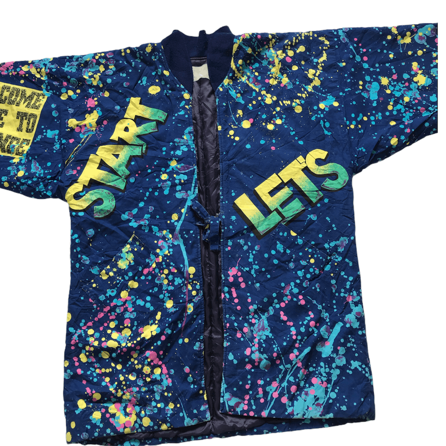 Japanese Brand × Vintage vintage kimono multicalour nice design Size US L / EU 52-54 / 3 - 3 Thumbnail