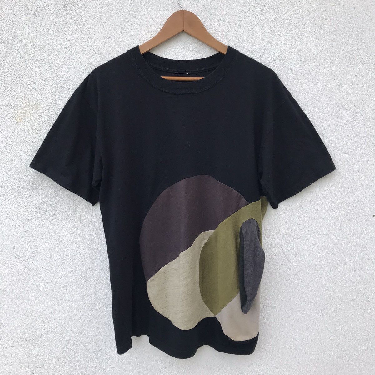 Designer × Japanese Brand Japanese Brand Patchwork T-Shirt Nice Design Size US M / EU 48-50 / 2 - 1 Thumbnail