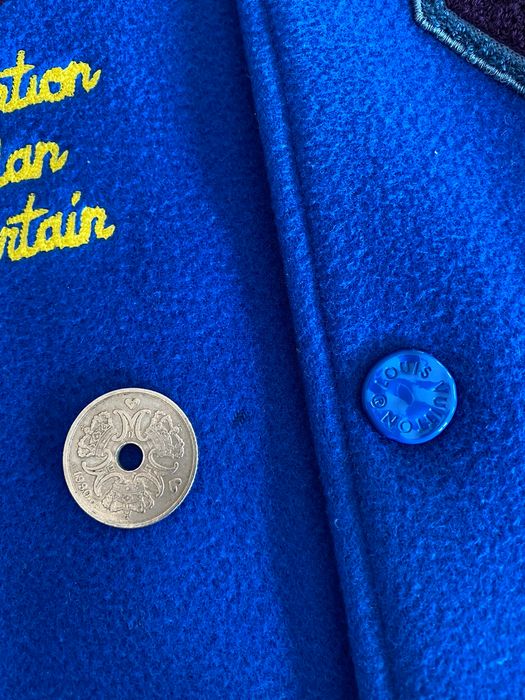Louis Vuitton Virgil Abloh Wizard of Oz Varsity Jacket Blue Size 50