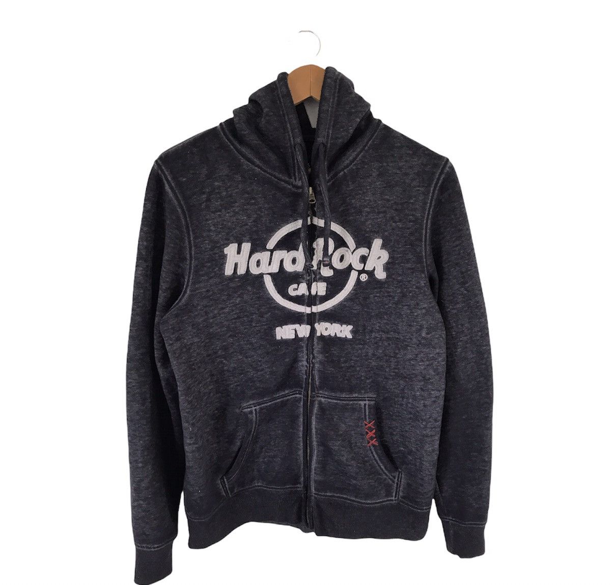 Hard Rock Cafe × Vintage Hard Rock Cafe Vintage Hoodie Zip Up Jacket Size US S / EU 44-46 / 1 - 3 Thumbnail