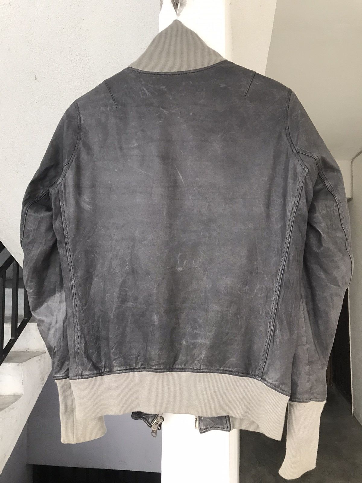 20471120 Vintage Sisii leather Bomber Jacket A5 Size US S / EU 44-46 / 1 - 17 Thumbnail