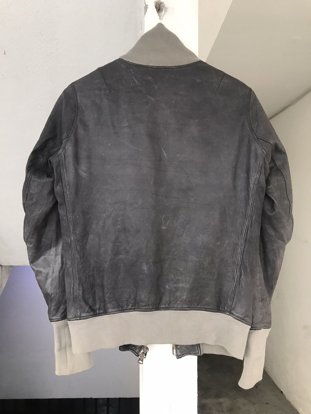 20471120 Vintage Sisii leather Bomber Jacket A5 Size US S / EU 44-46 / 1 - 15 Thumbnail