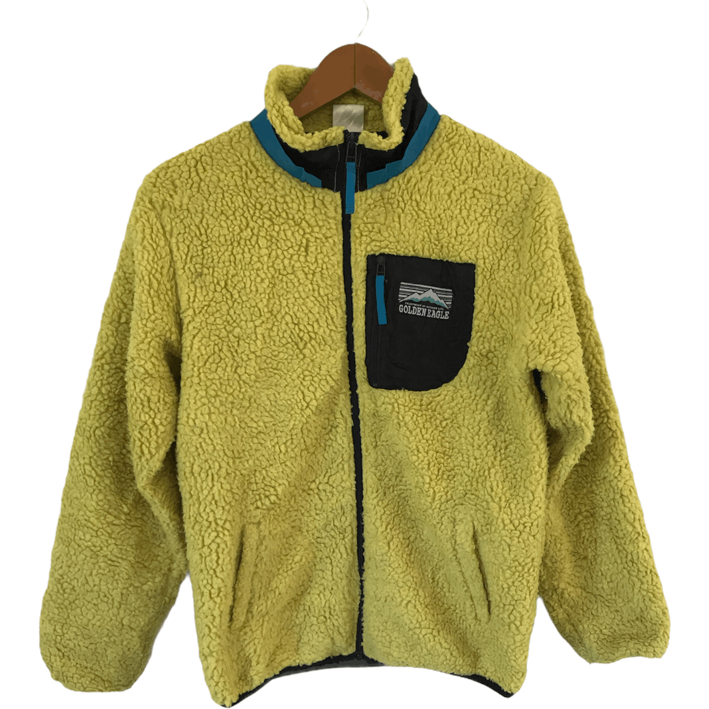 Japanese Brand × Uniqlo Zip Up Golden Eagle Fleece Sherpa Jacket Size US M / EU 48-50 / 2 - 1 Thumbnail