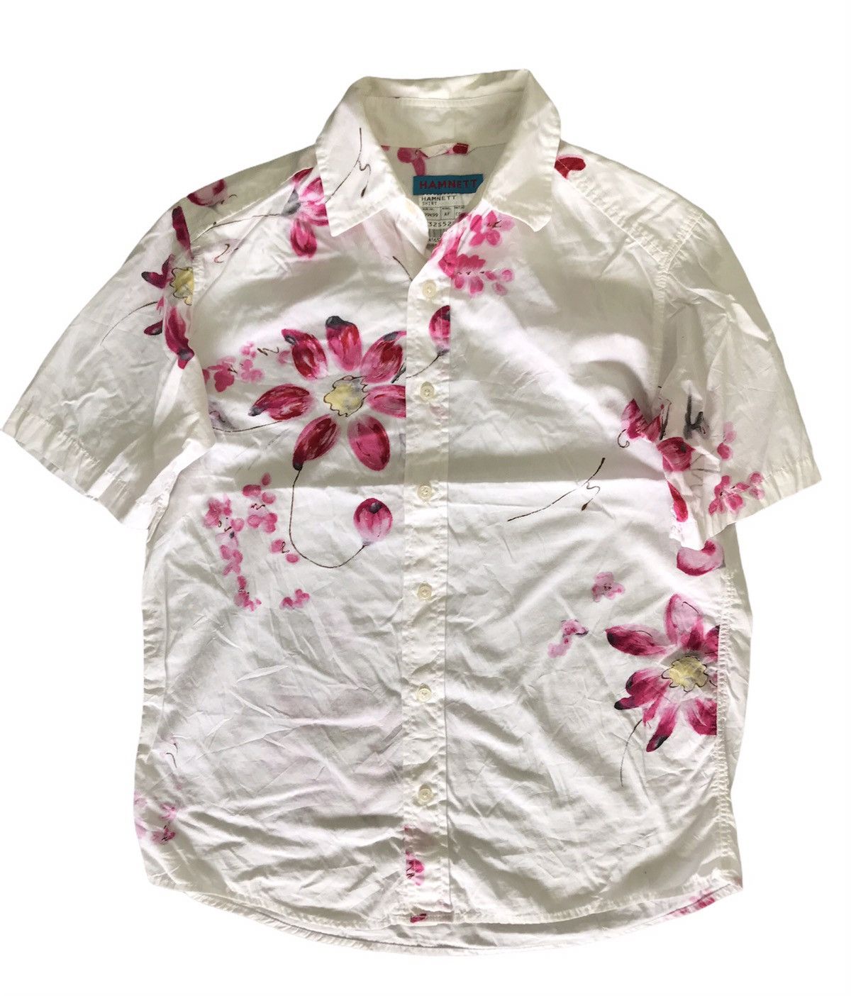 Katharine Hamnett London Vintage pink flower button up From Hamnet Size US S / EU 44-46 / 1 - 1 Thumbnail