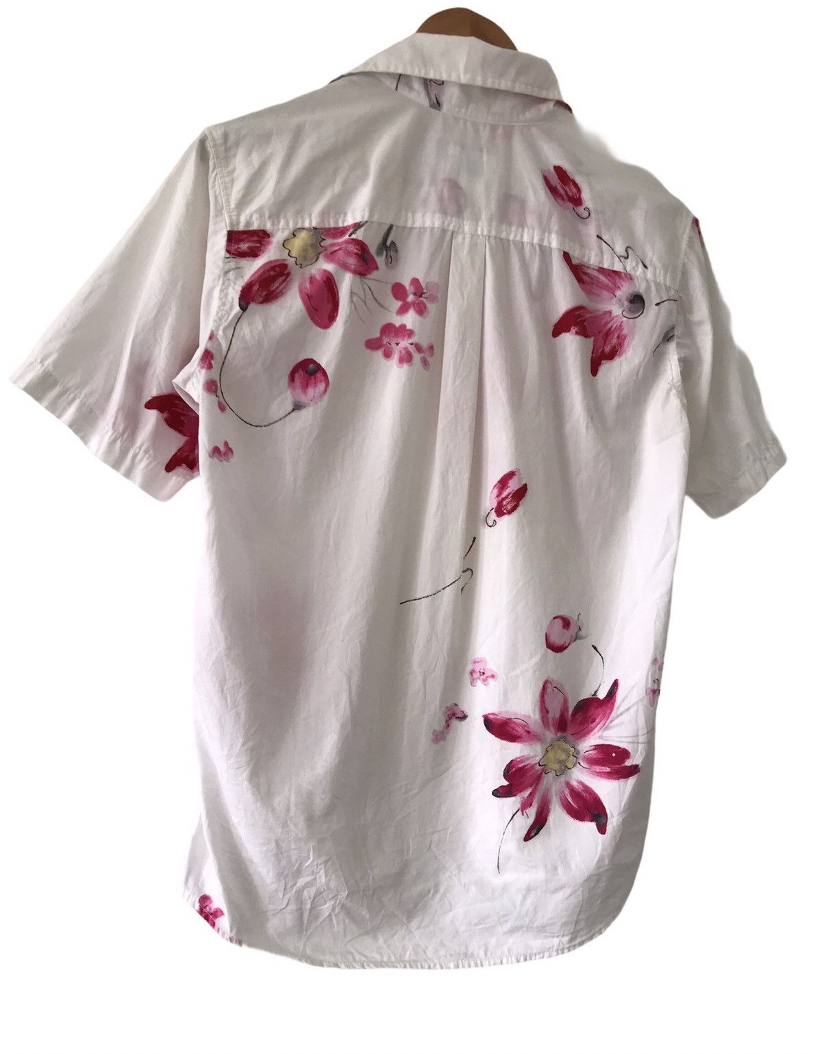 Katharine Hamnett London Vintage pink flower button up From Hamnet Size US S / EU 44-46 / 1 - 9 Thumbnail