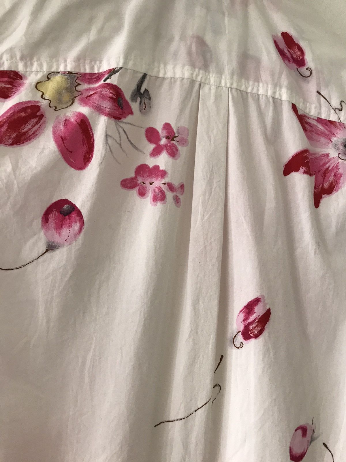 Katharine Hamnett London Vintage pink flower button up From Hamnet Size US S / EU 44-46 / 1 - 7 Thumbnail
