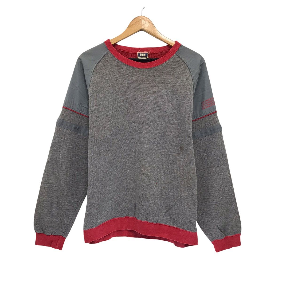 Sports Specialties × Vintage × Wilson Vintage Wilson Small Logo Sweatshirt Size US M / EU 48-50 / 2 - 1 Thumbnail