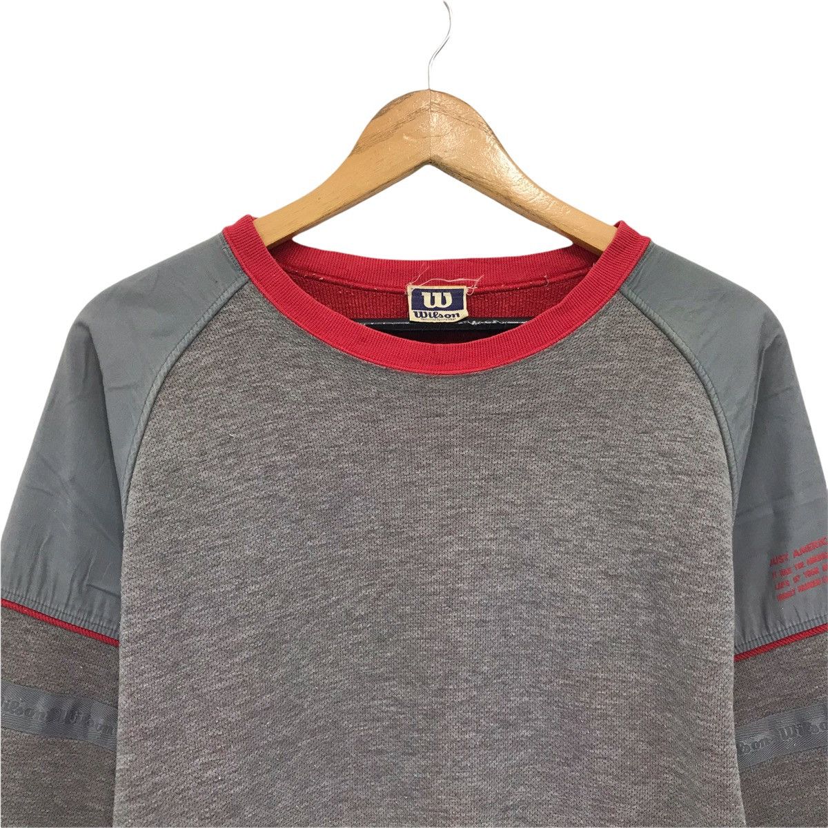 Sports Specialties × Vintage × Wilson Vintage Wilson Small Logo Sweatshirt Size US M / EU 48-50 / 2 - 2 Thumbnail