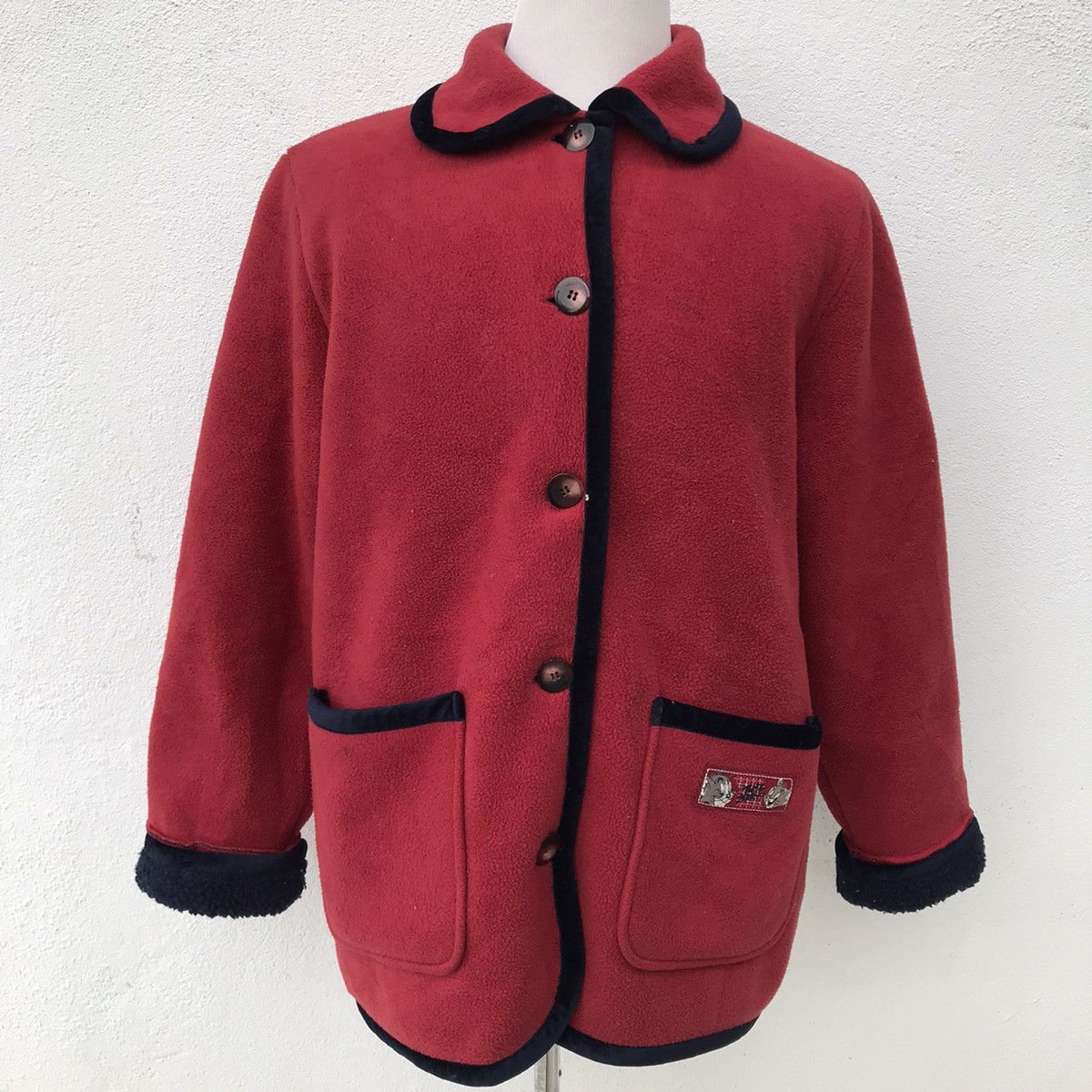 Cartoon Network × Japanese Brand × Vintage Vintage Tom & Jerry Big Logo Fleece Jacket Size US L / EU 52-54 / 3 - 2 Thumbnail